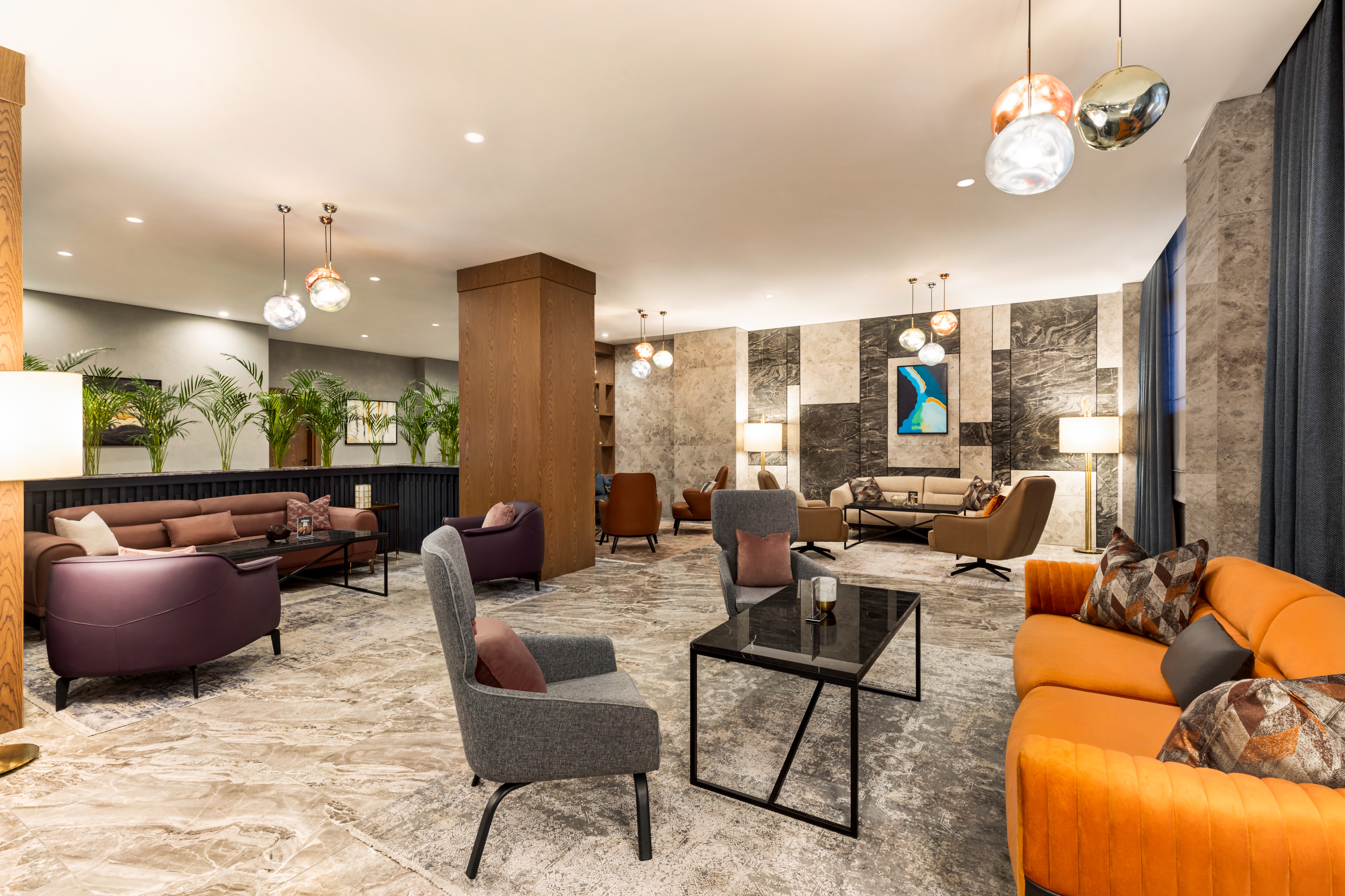 Lobby bar at Wyndham Garden Baku in Baku, Other than US/Canada