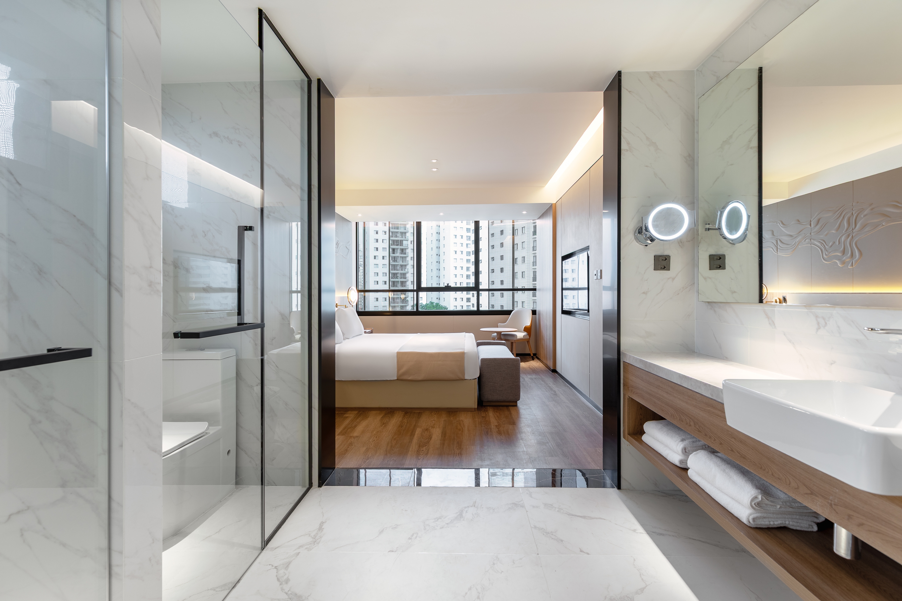 Guest room at the Wyndham Garden Sao Paulo Aclimacao in Sao Paulo, Other than US/Canada