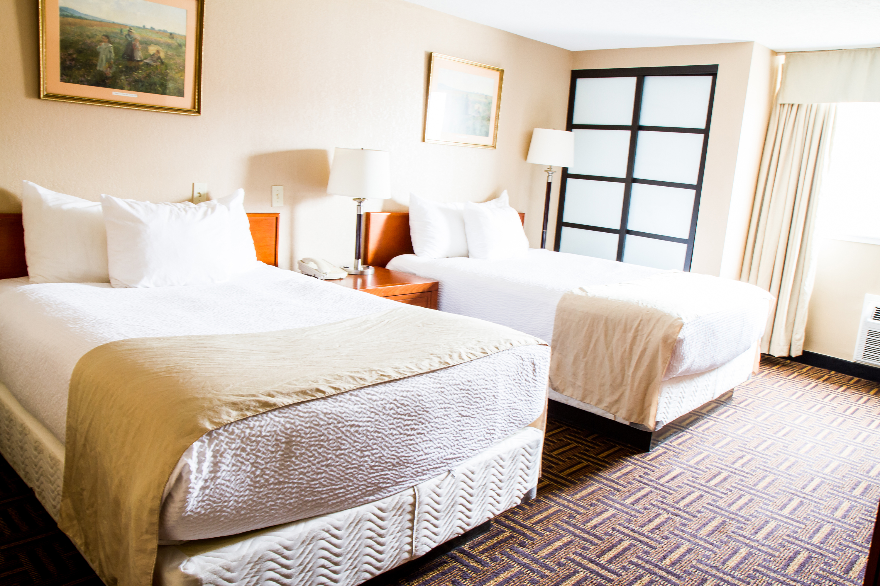Guest room at the Wyndham Garden Medicine Hat Conference Center in Medicine Hat, Alberta