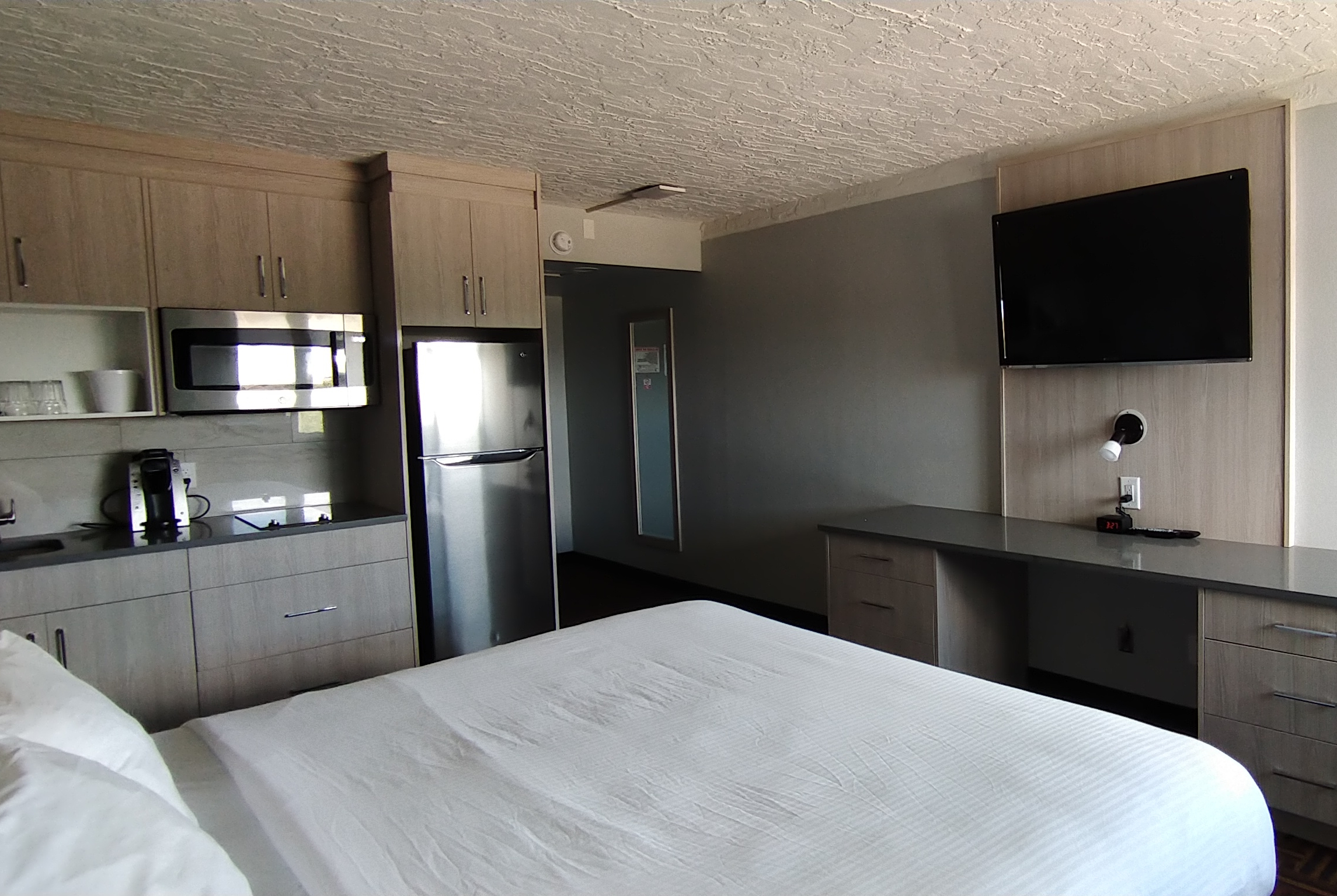 Guest room at the Wyndham Garden Medicine Hat Conference Center in Medicine Hat, Alberta