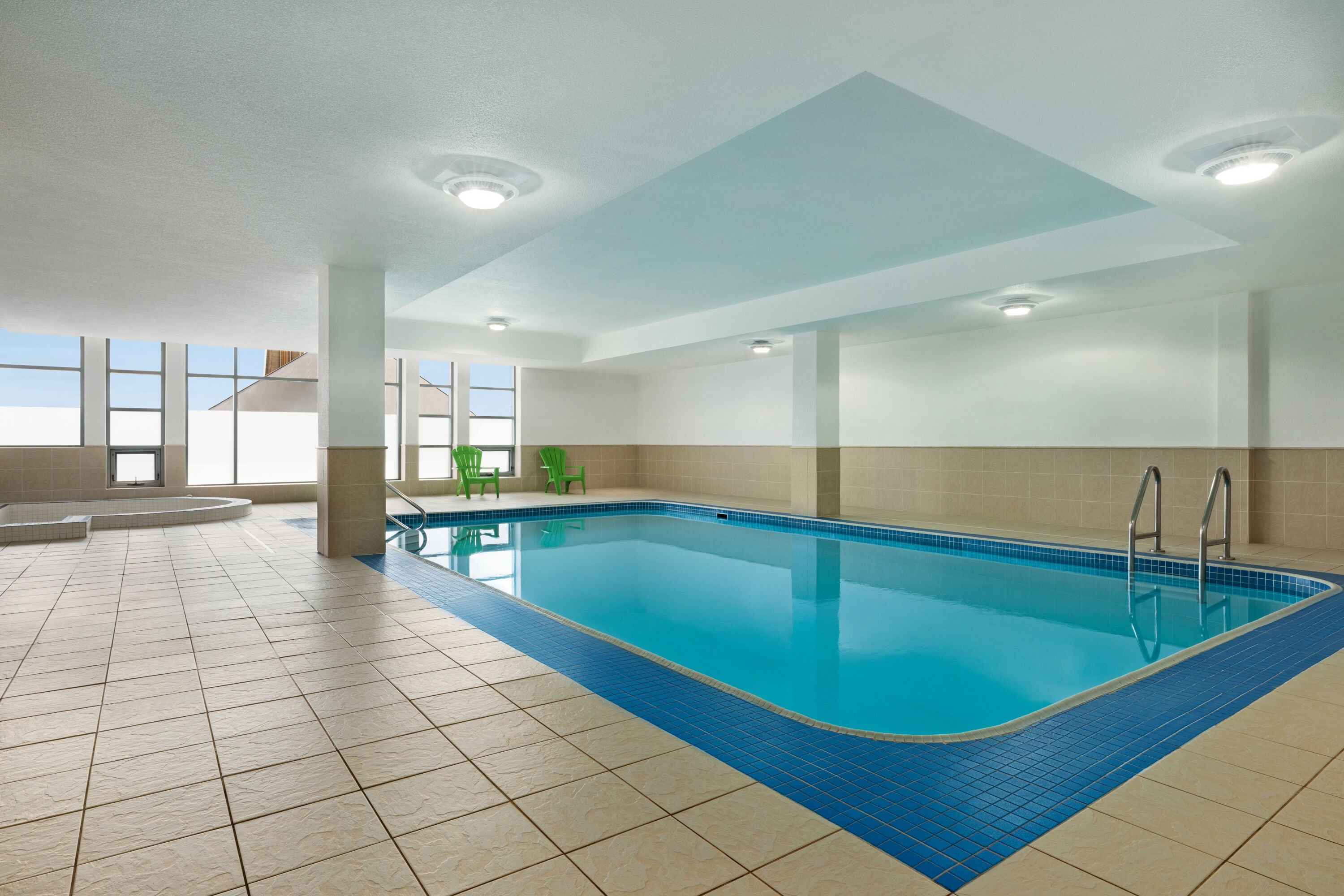 Family pool at the Wyndham Garden Niagara Falls Fallsview in Niagara Falls, Ontario