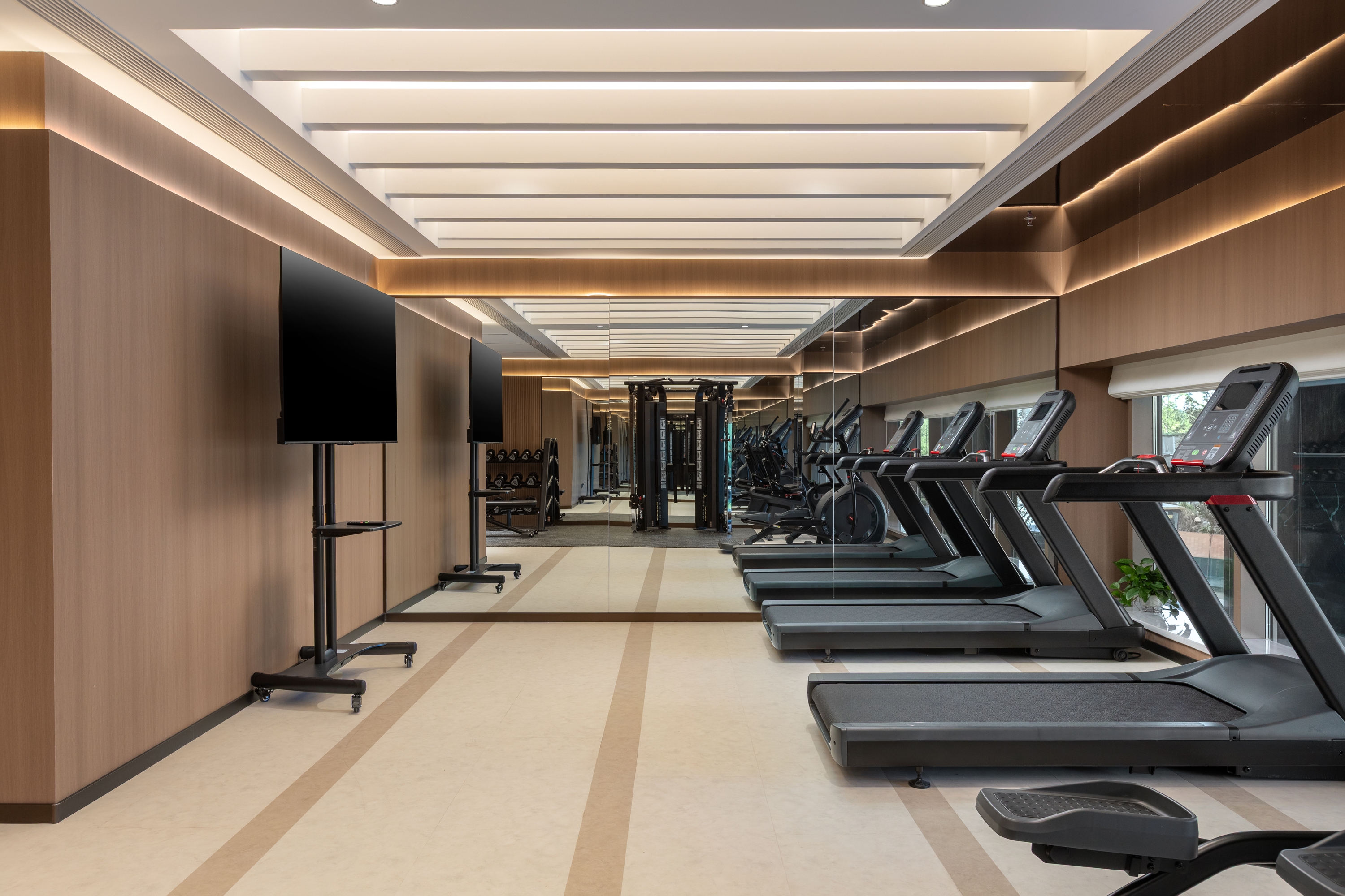 Fitness room at Wyndham Garden Dalian Zhongshan in Dalian, Other than US/Canada