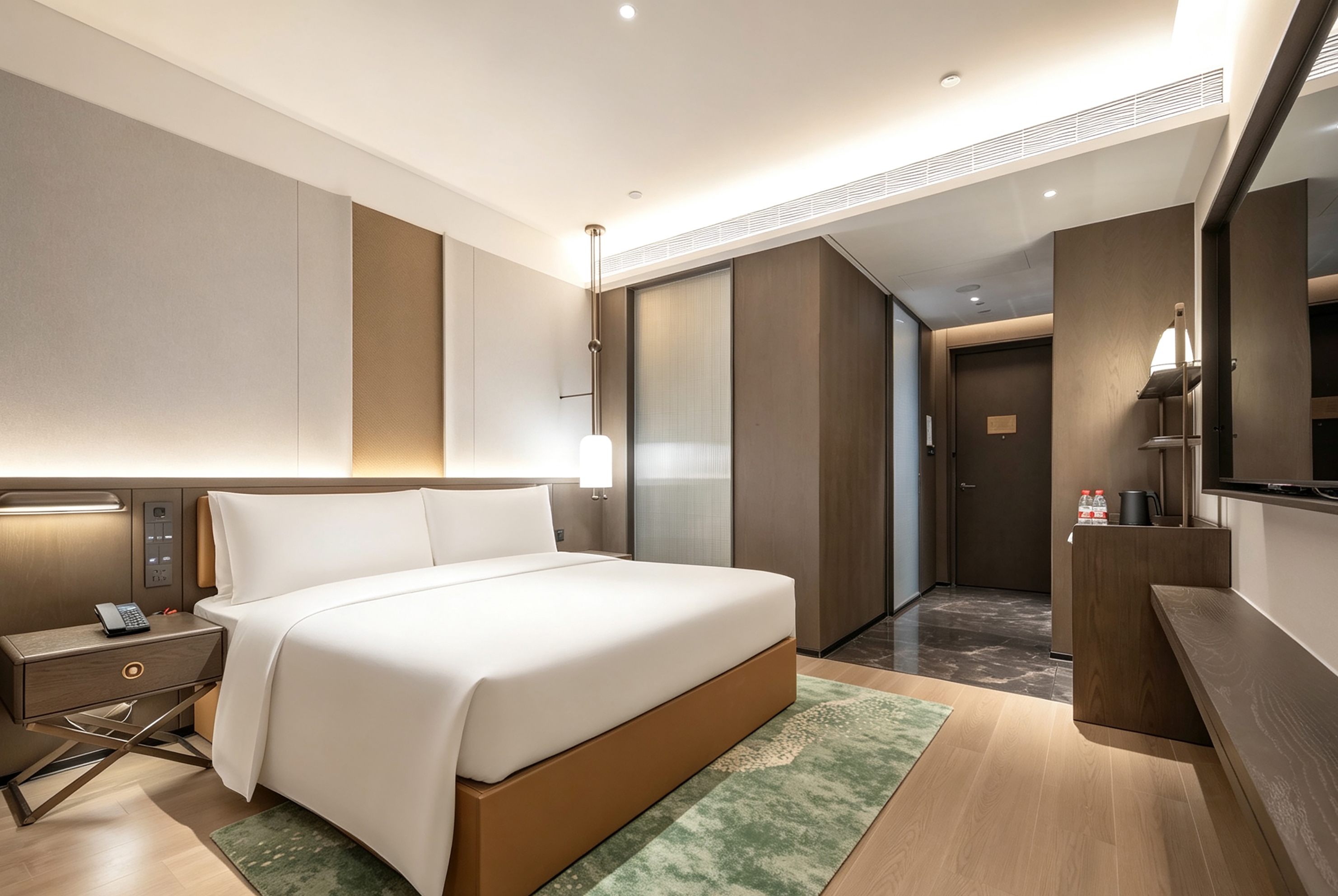 Guest room at the Wyndham Garden Datong Ancient City in Datong, Other than US/Canada