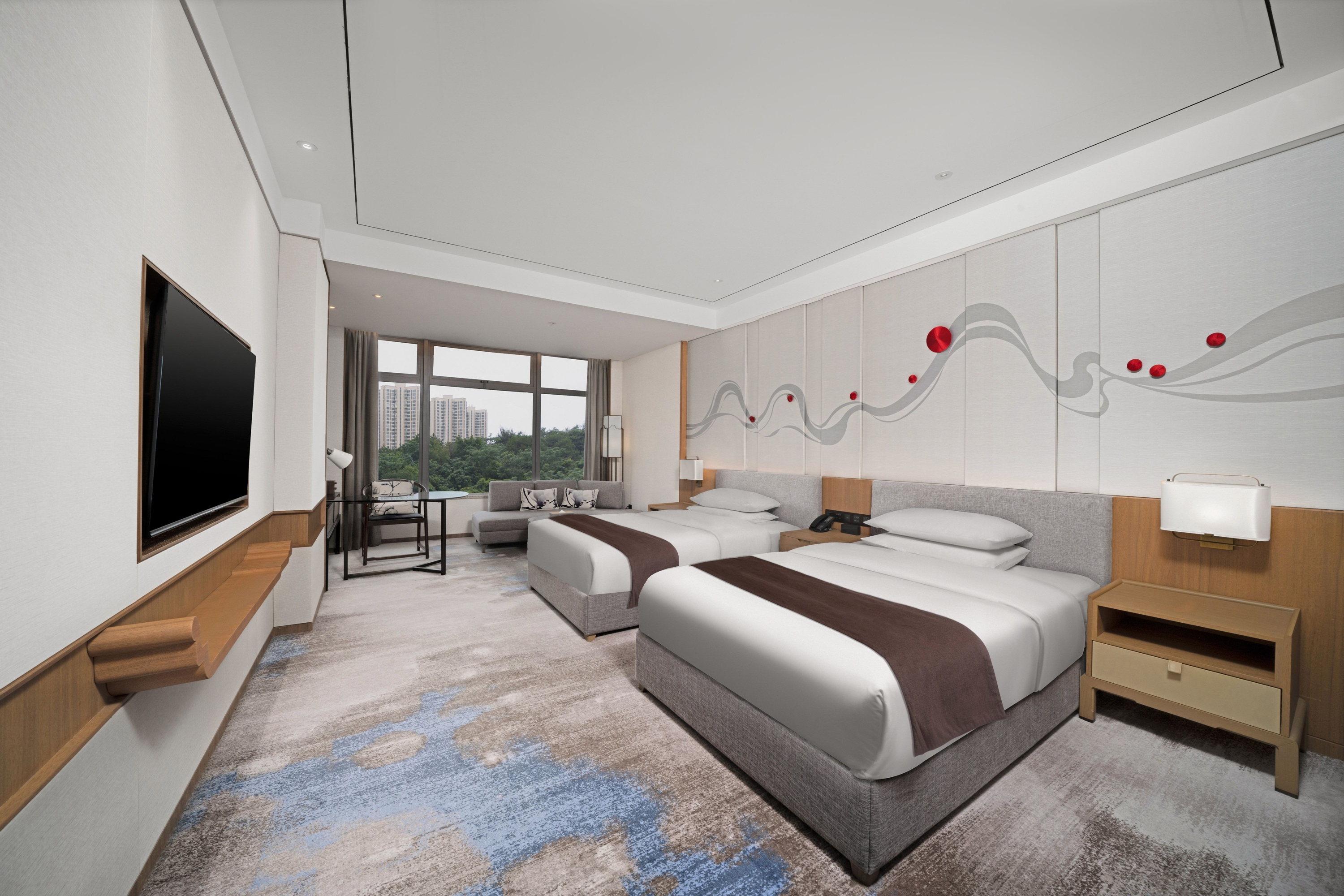 Guest room at the Wyndham Garden Foshan Jinshazhou in Foshan, Other than US/Canada