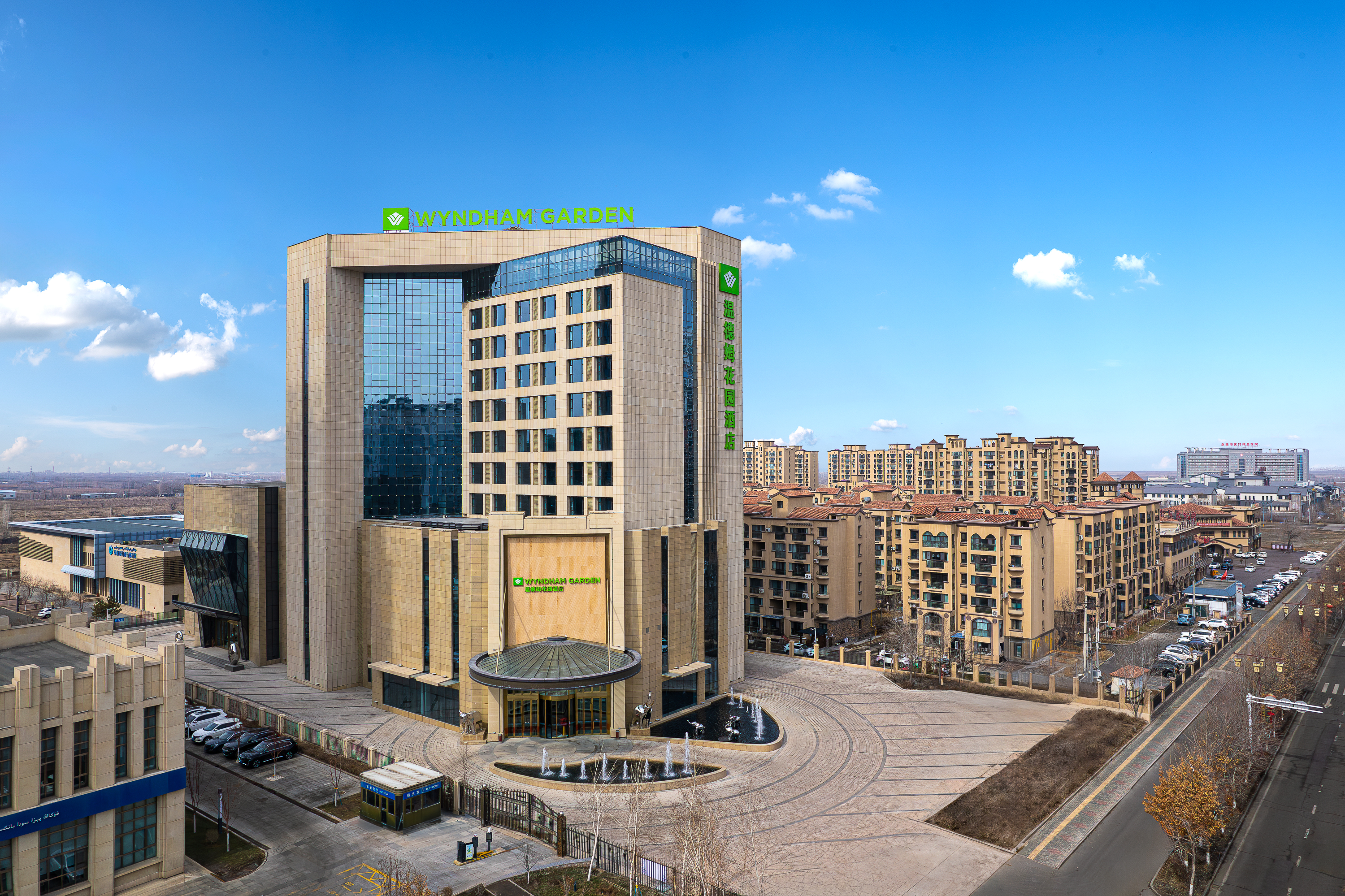 Exterior of Wyndham Garden FuKang Downtown hotel in FuKang, Other than US/Canada