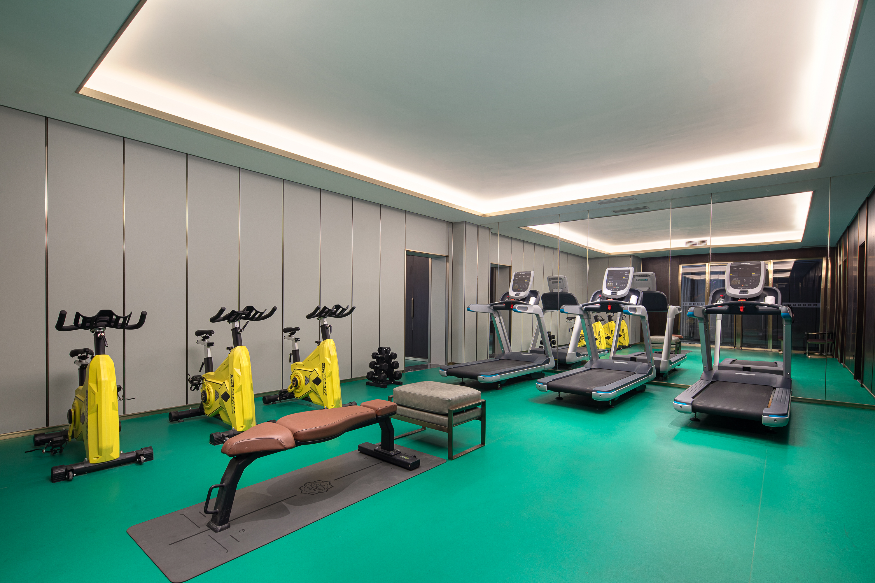 Fitness room at Wyndham Garden FuKang Downtown in FuKang, Other than US/Canada