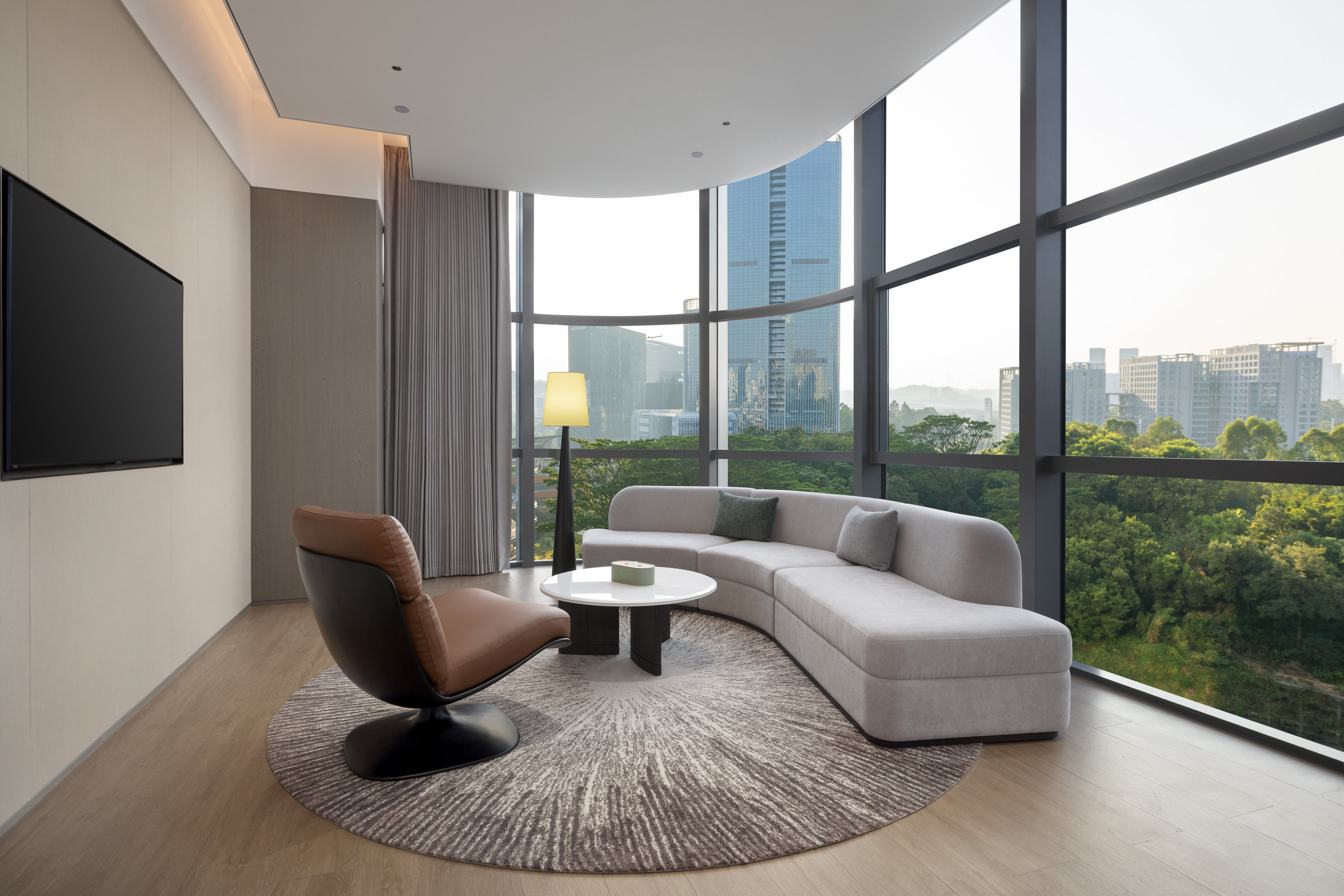 Guest room at the Wyndham Garden Guangzhou Huangpu in Guangzhou, Other than US/Canada