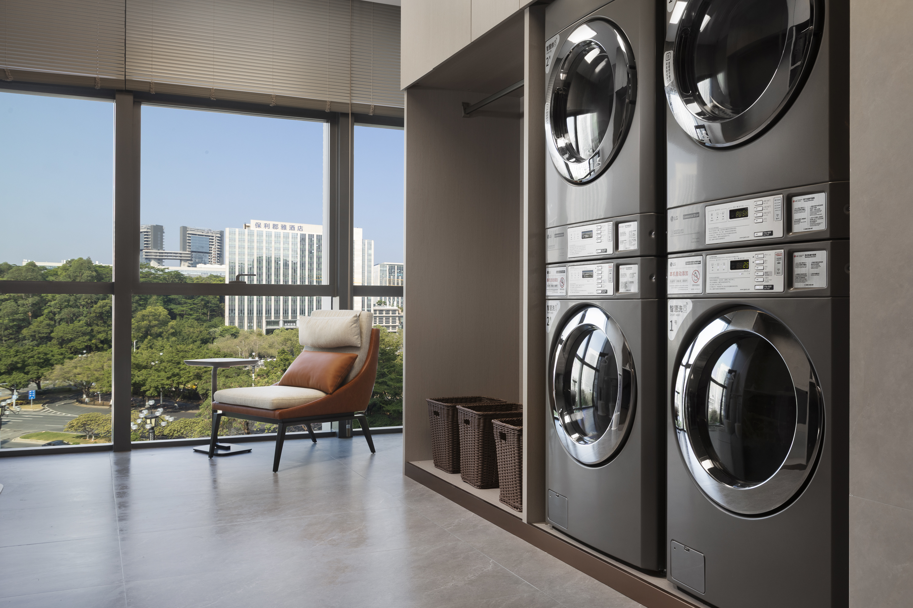 Laundry facilities at Wyndham Garden Guangzhou Huangpu in Guangzhou, Other than US/Canada