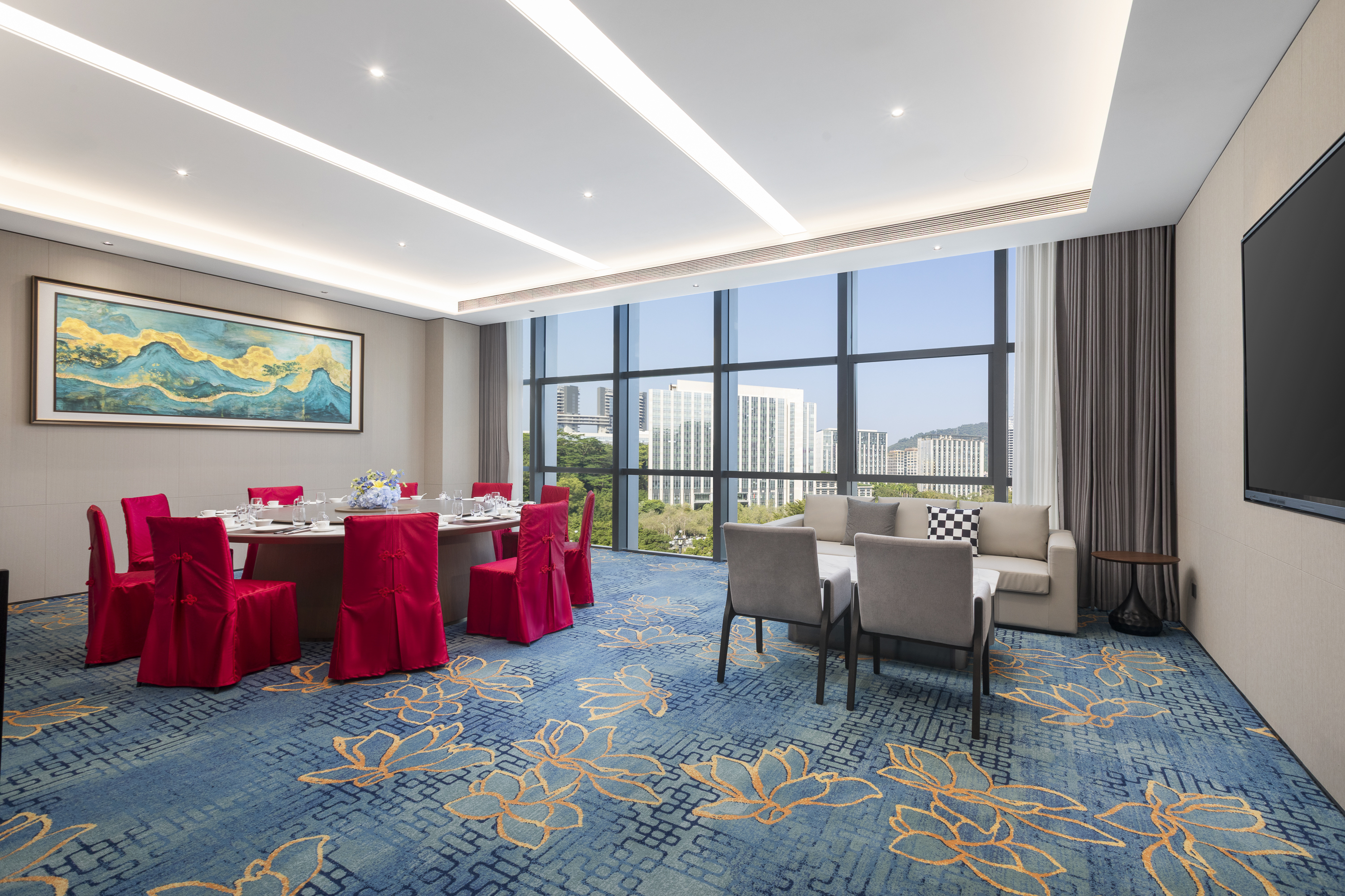 Wyndham Garden Guangzhou Huangpu restaurant private dining area in Guangzhou, Other than US/Canada