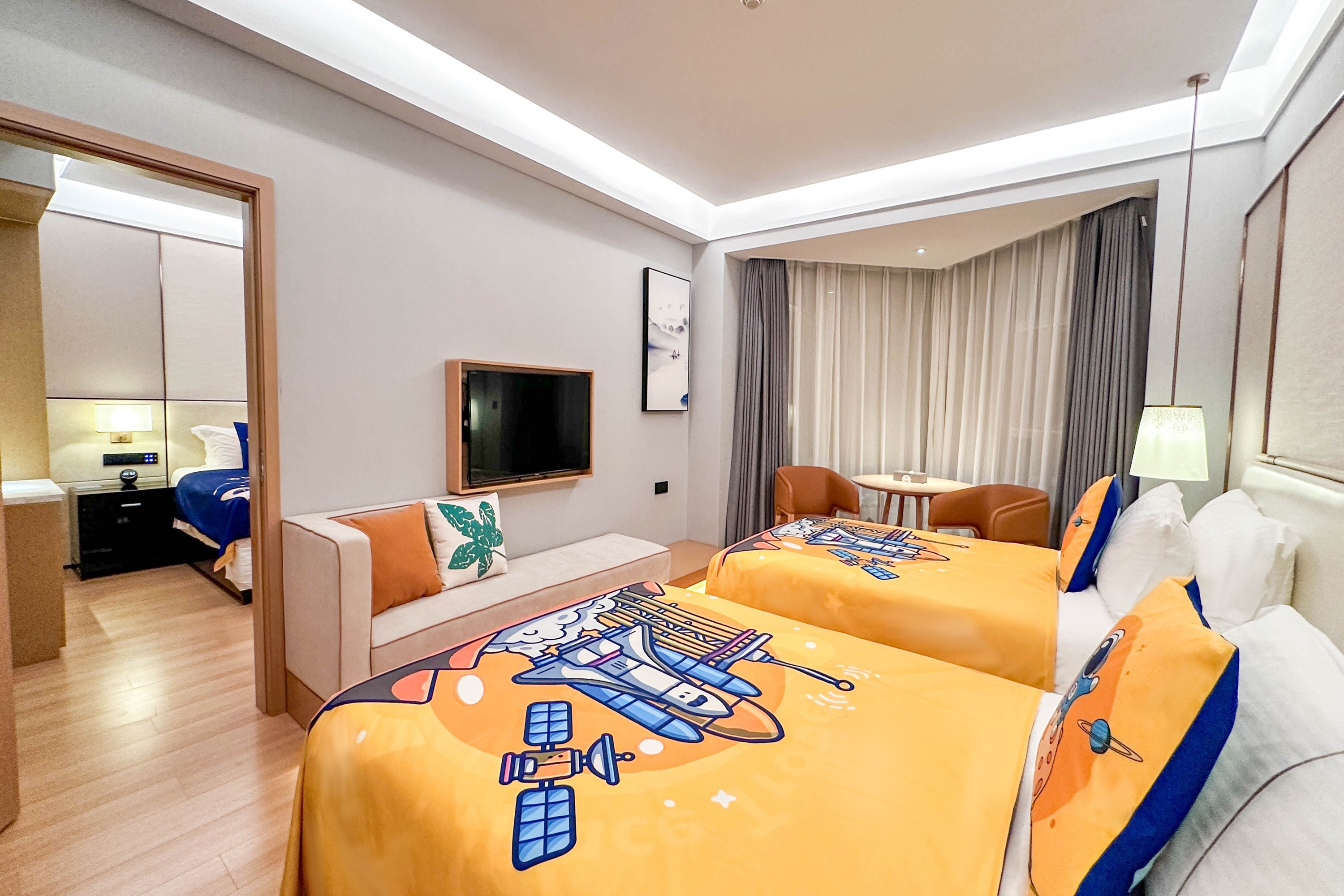 Guest room at the Wyndham Garden Haikou Meilan in Haikou, Other than US/Canada