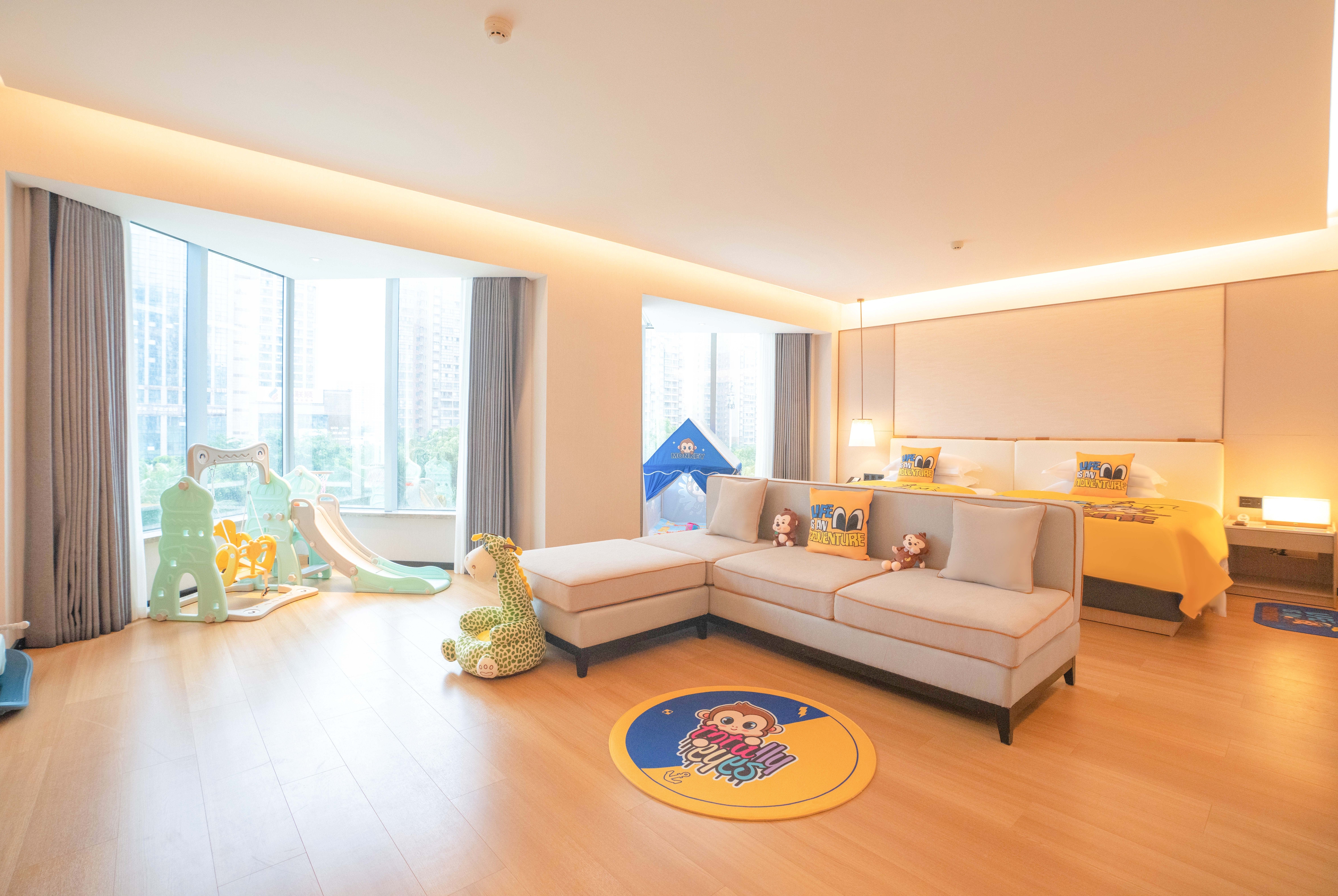 Guest room at the Wyndham Garden Haikou Meilan in Haikou, Other than US/Canada