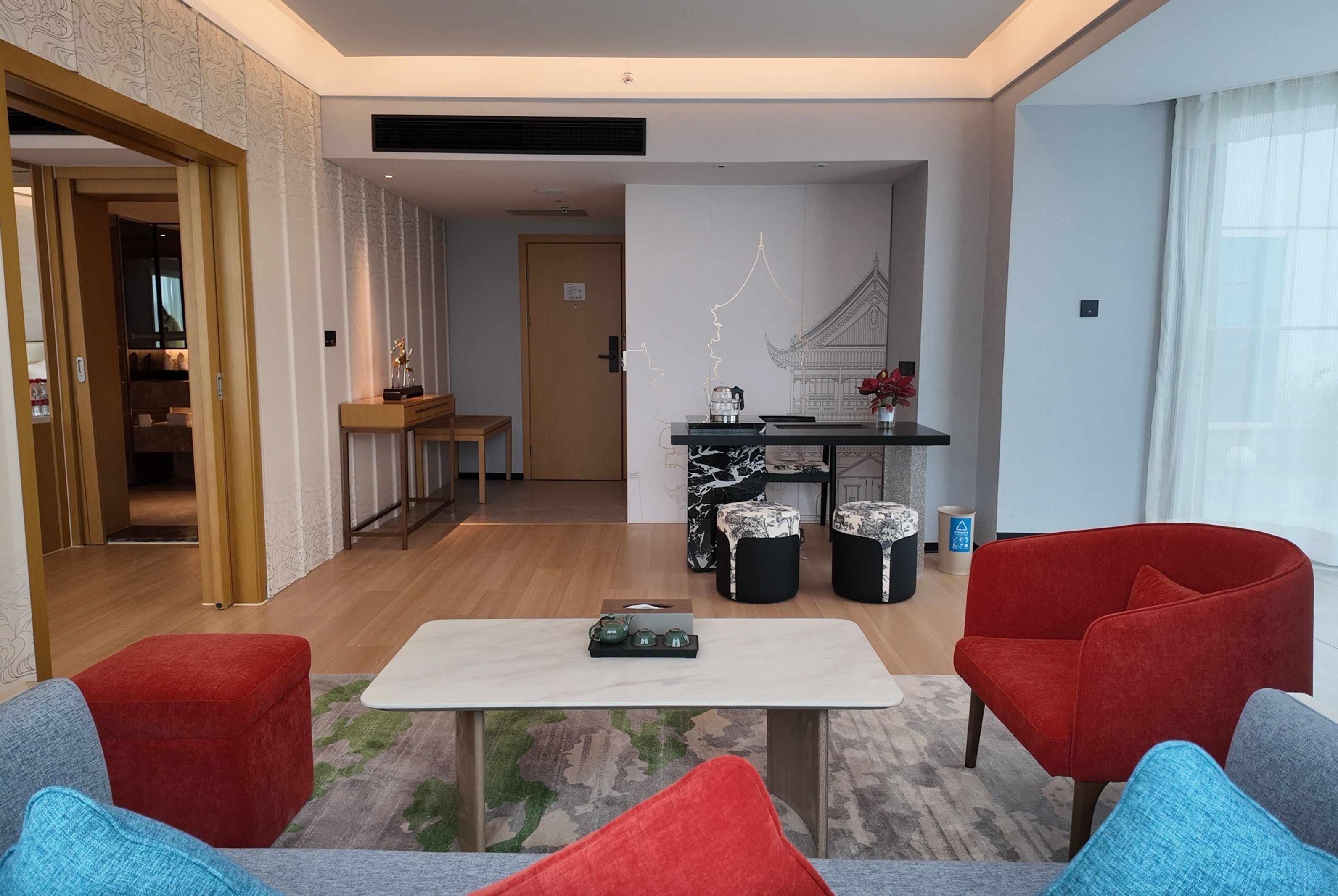 Wyndham Garden Haikou Meilan suite living room in Haikou, Other than US/Canada