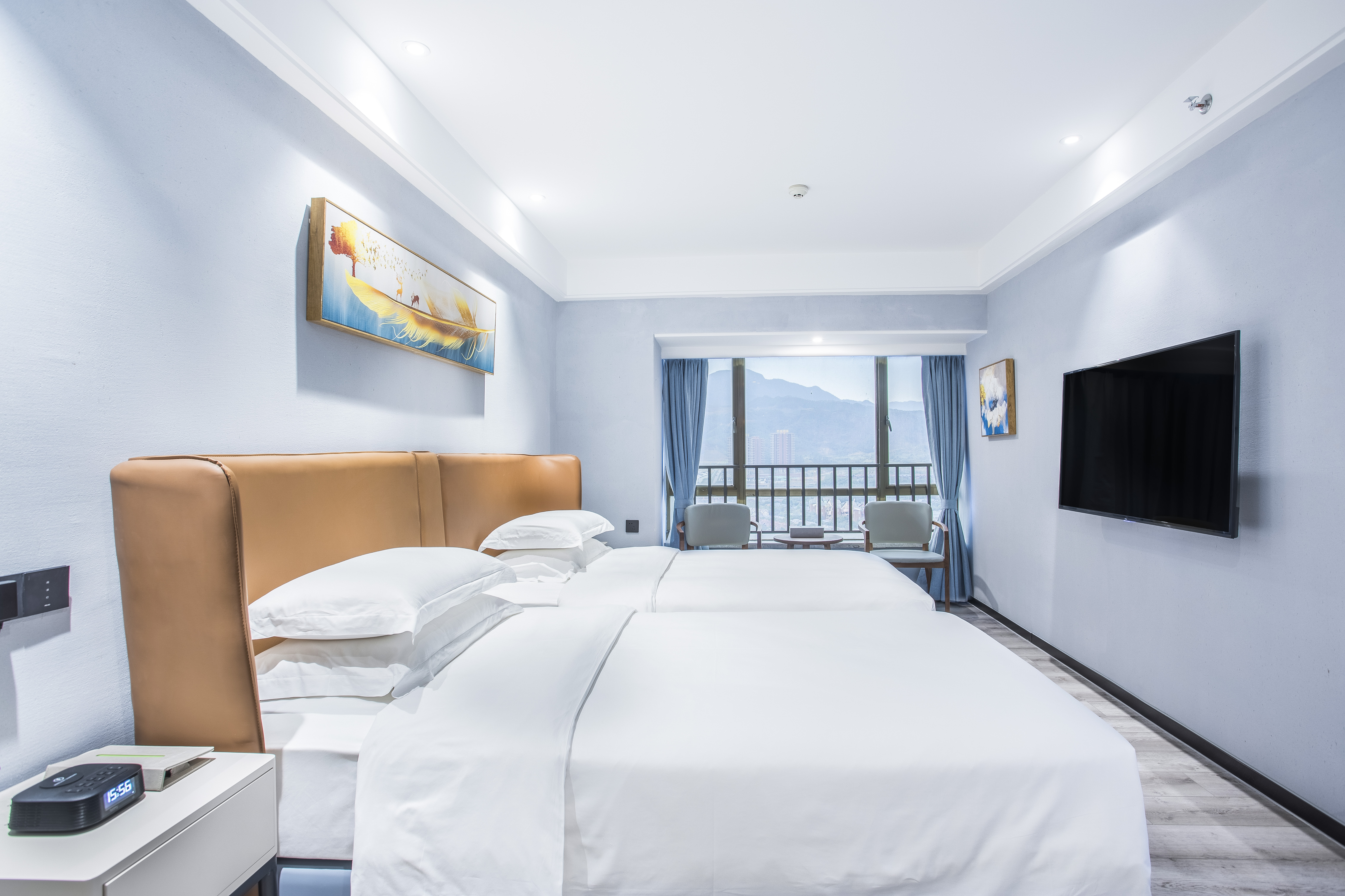 Guest room at the Wyndham Garden Heyuan in Heyuan, Other than US/Canada