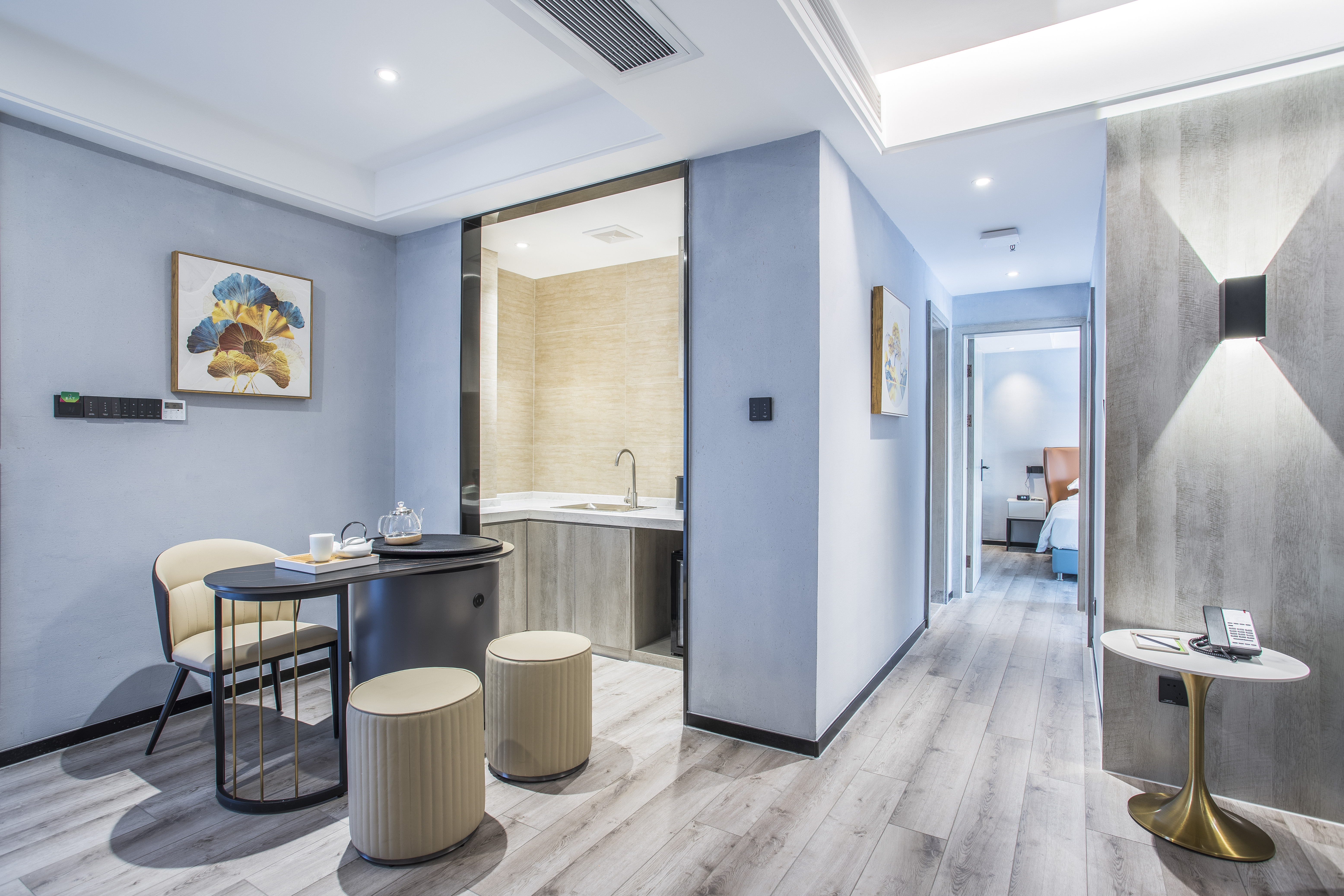 Guest room at the Wyndham Garden Heyuan in Heyuan, Other than US/Canada