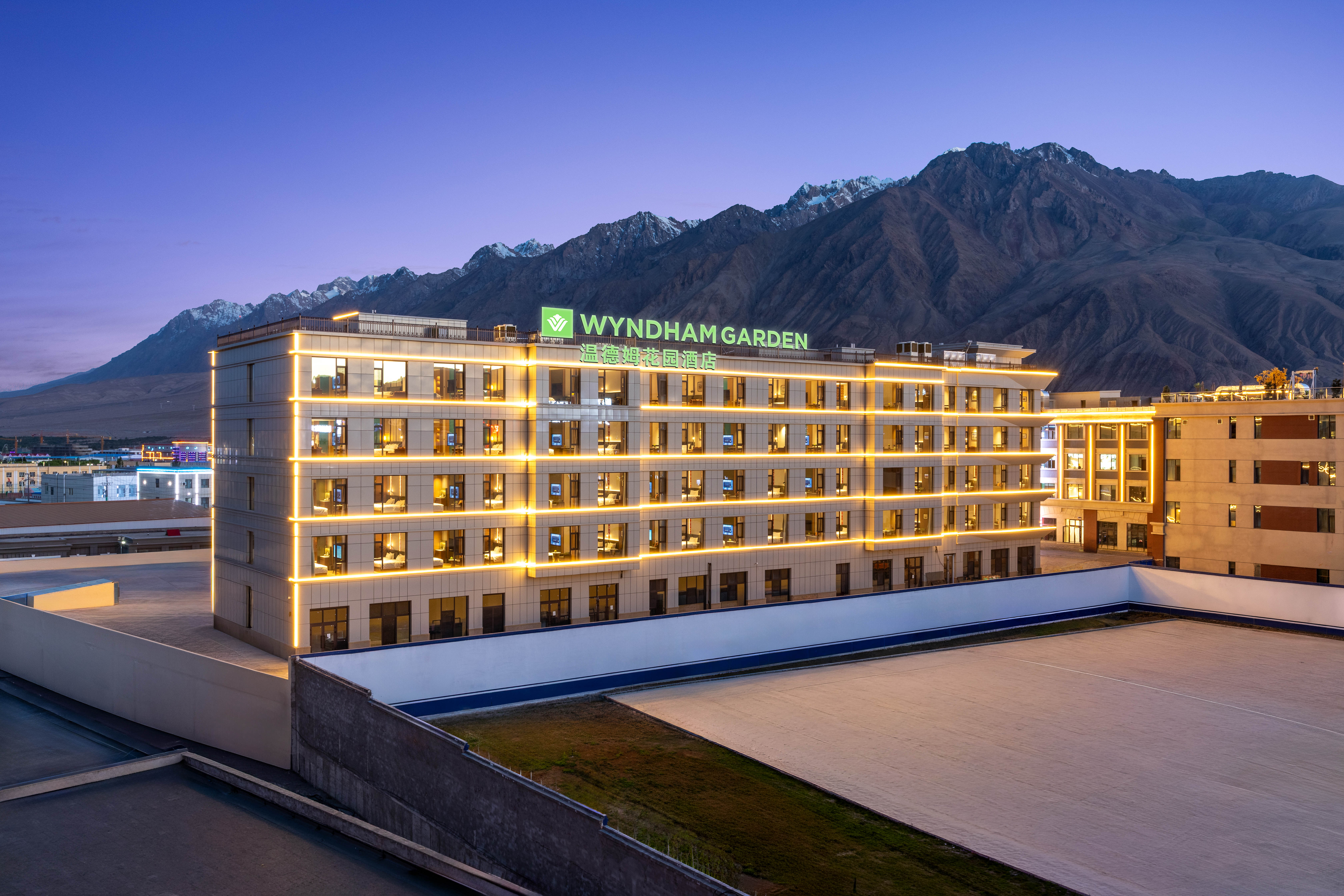 Exterior of Wyndham Garden Kashgar Tashkurgan hotel in Kashgar, Other than US/Canada