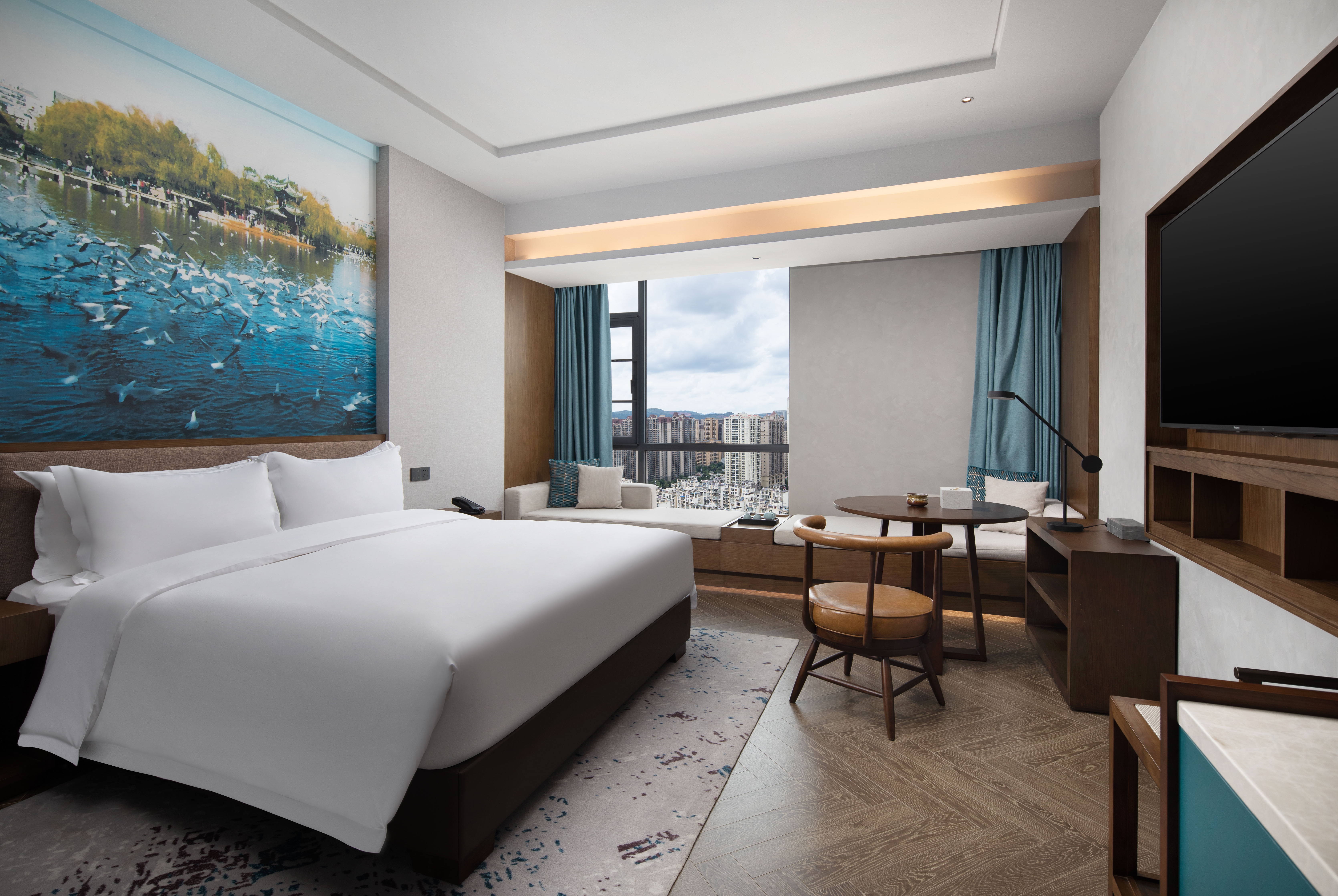 Guest room at the Wyndham Garden Kunming High Tech Zone in Kunming, Other than US/Canada