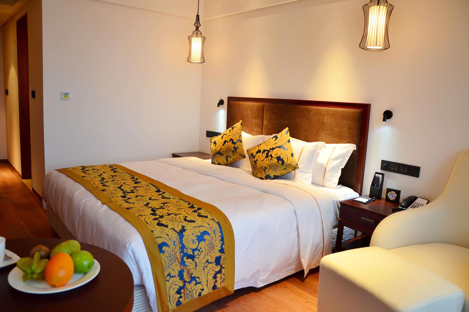 Guest room at the Wyndham Garden Lingshui in Lingshui, Other than US/Canada