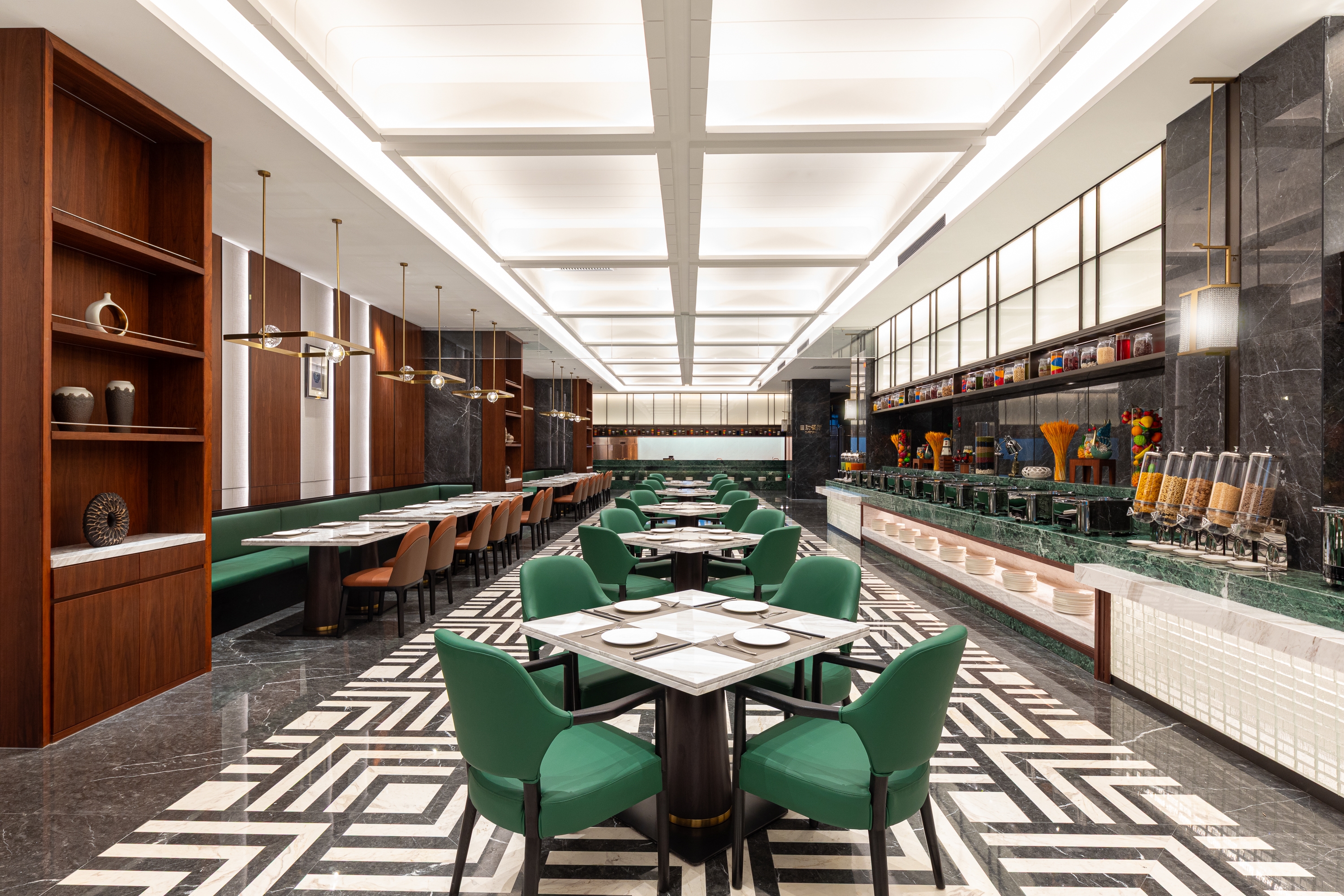 Wyndham Garden Linxia Downtown restaurant buffet in Linxia, Other than US/Canada