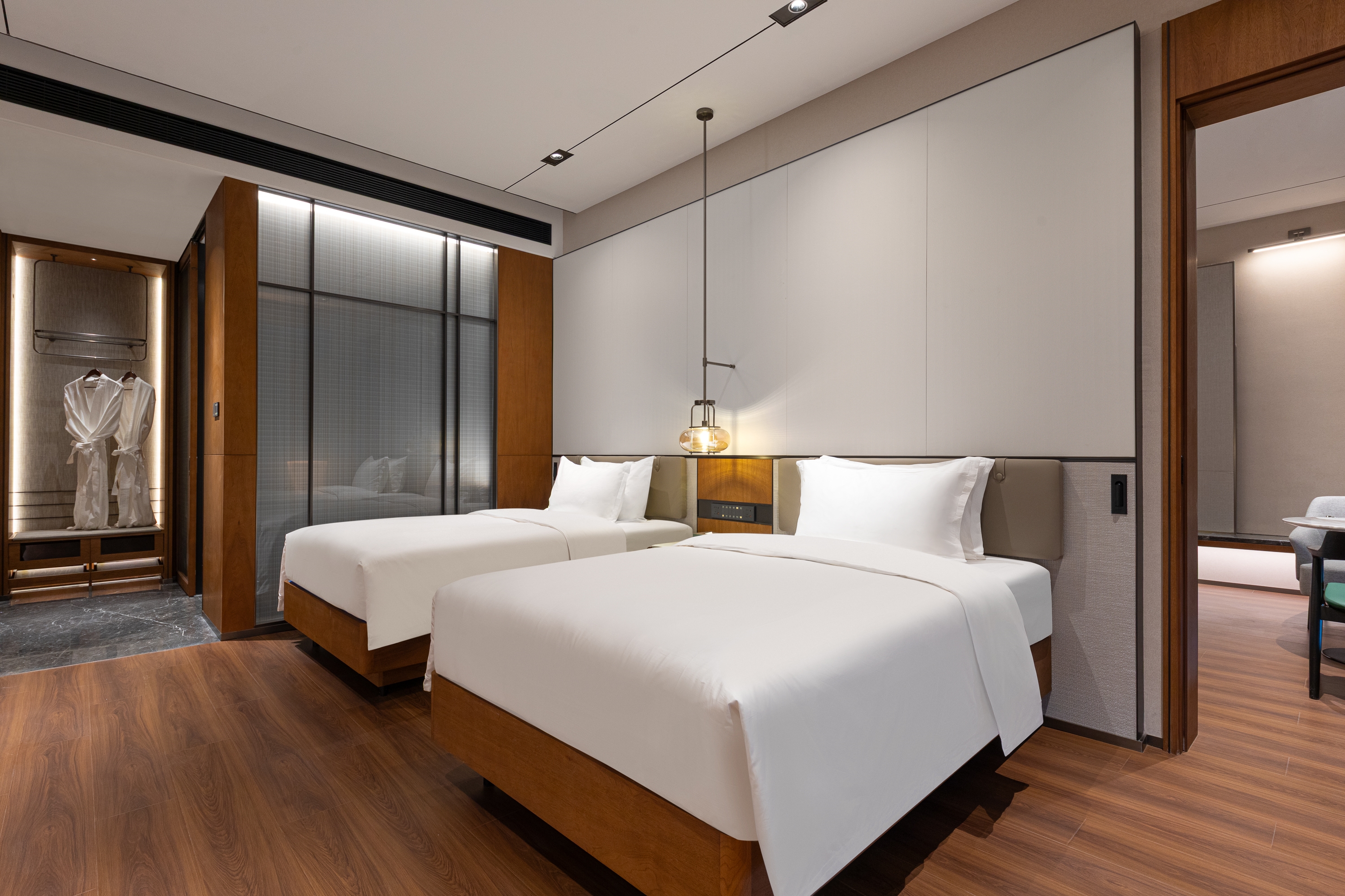 Guest room at the Wyndham Garden Linxia Downtown in Linxia, Other than US/Canada