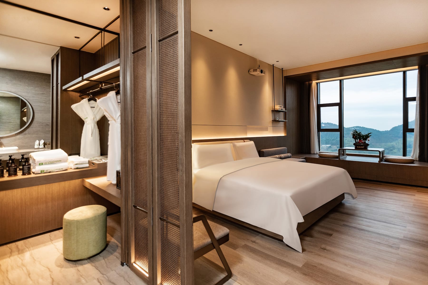 Guest room at the Wyndham Garden Gaozhou in Maoming, Other than US/Canada