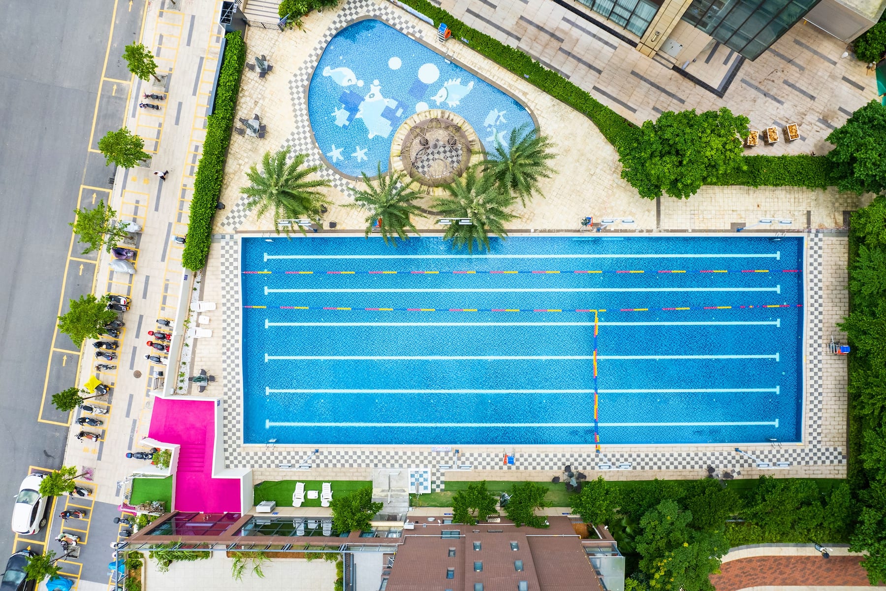 Pool at the Wyndham Garden Gaozhou in Maoming, Other than US/Canada