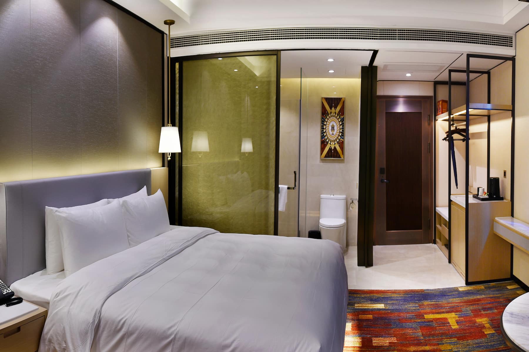 Guest room at the Wyndham Garden Nanchang Honggutan in Nanchang, Other than US/Canada