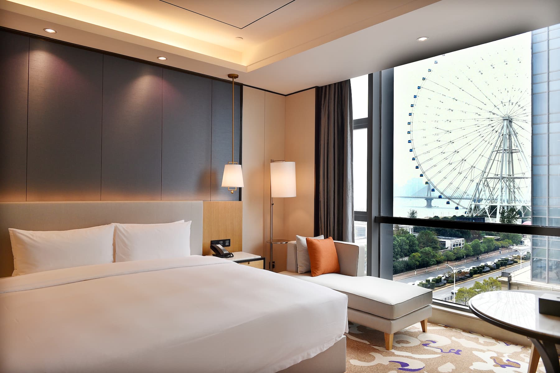 Guest room at the Wyndham Garden Nanchang Honggutan in Nanchang, Other than US/Canada