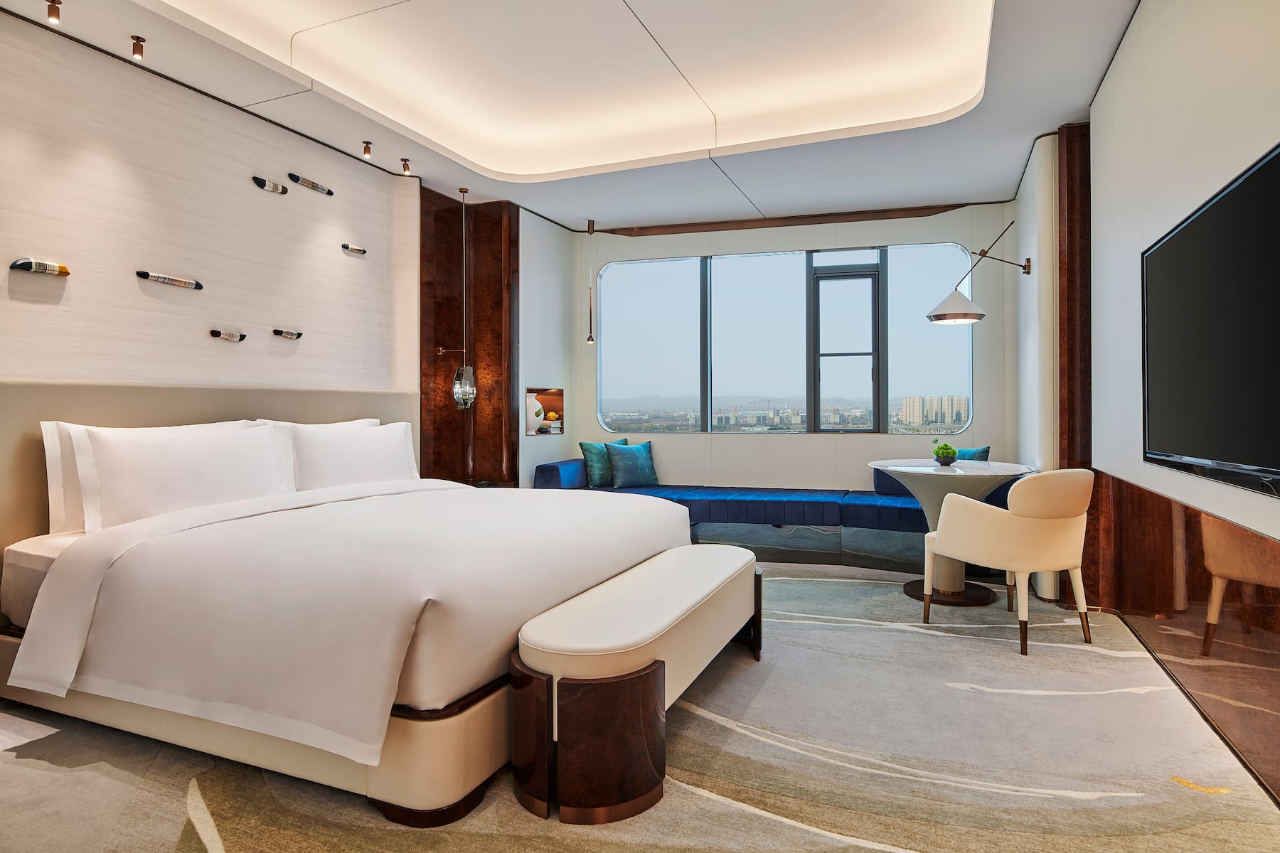 Guest room at the Wyndham Garden Nanjing Airport in Nanjing, Other than US/Canada