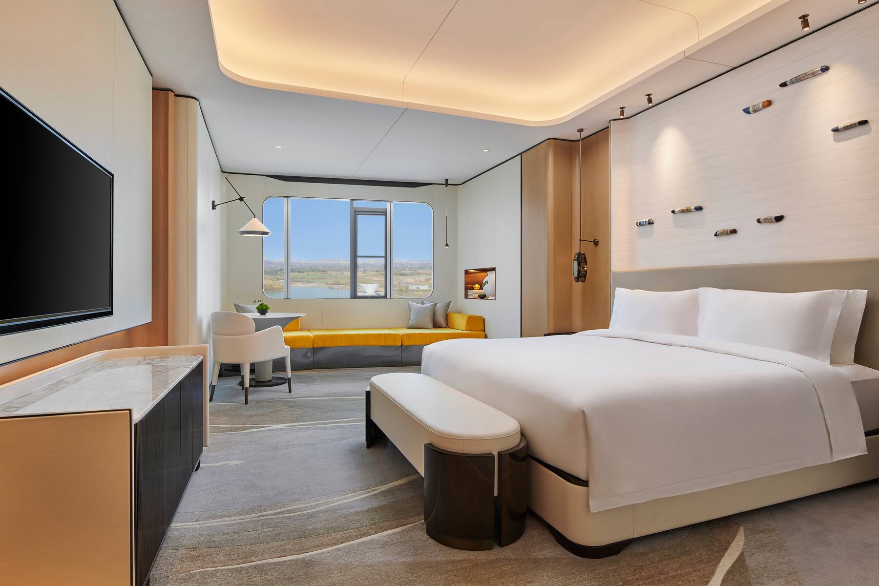 Guest room at the Wyndham Garden Nanjing Airport in Nanjing, Other than US/Canada