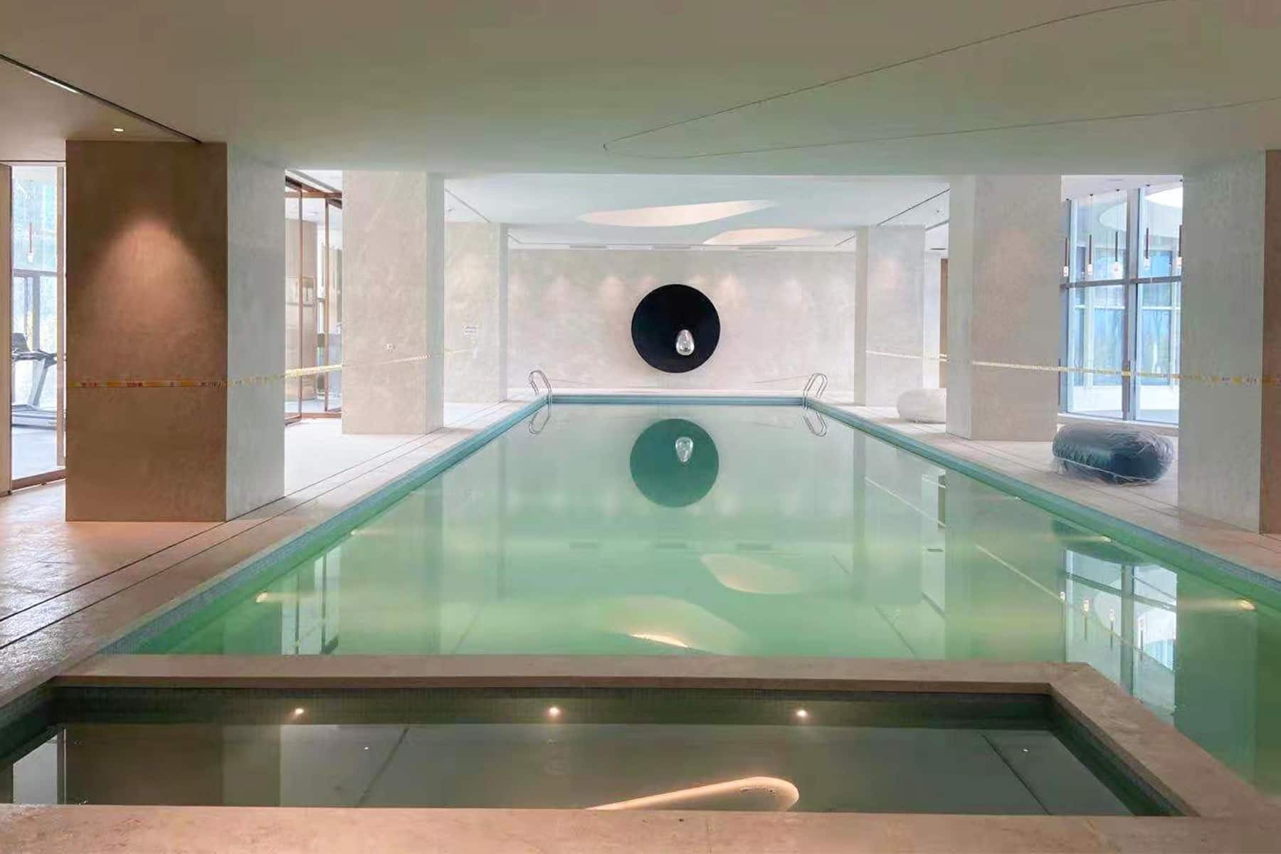 Indoor pool at the Wyndham Garden Nanjing Airport in Nanjing, Other than US/Canada