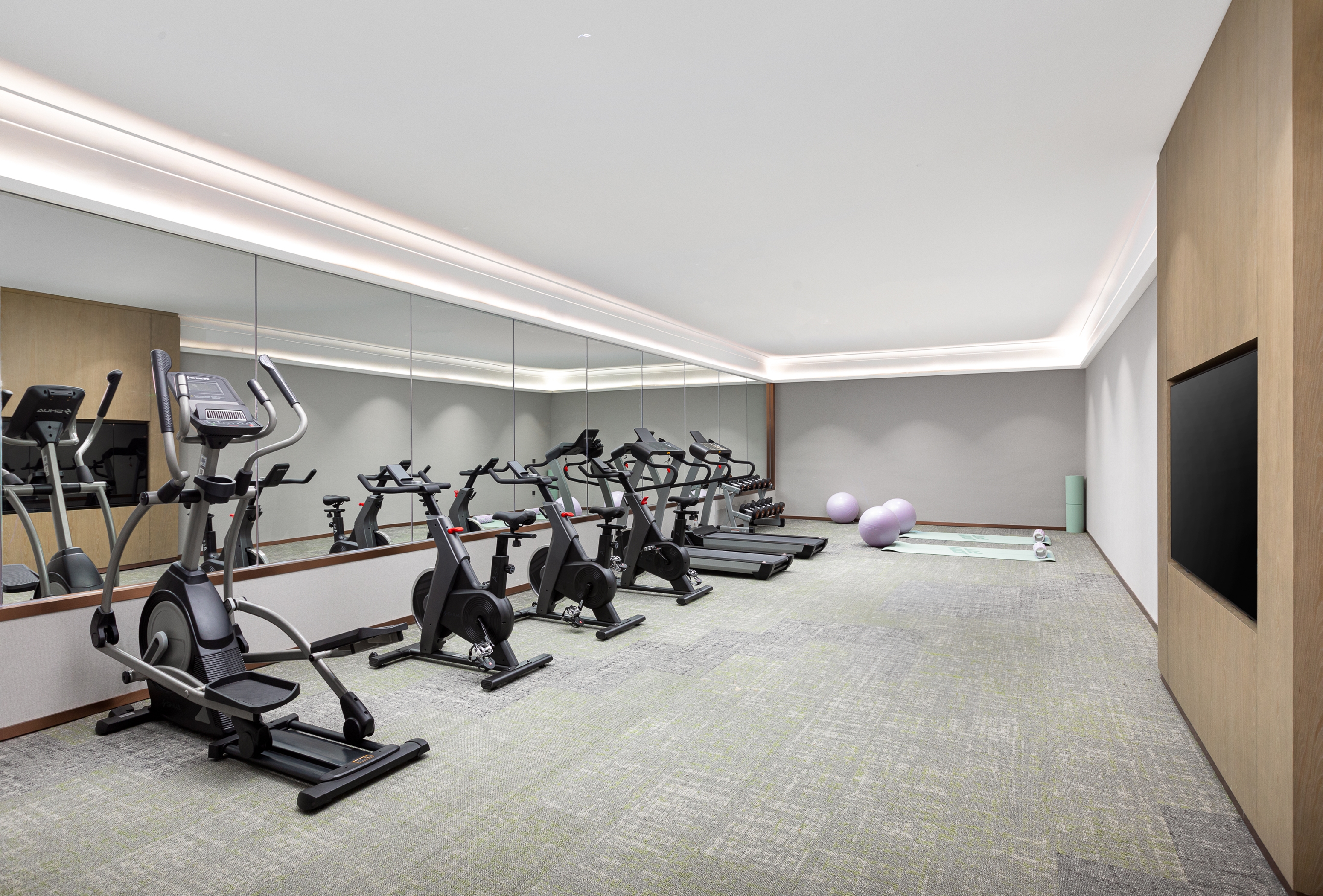 Fitness room at Wyndham Garden Guangzhou Panyu in Panyu District Guangzhou, Other than US/Canada
