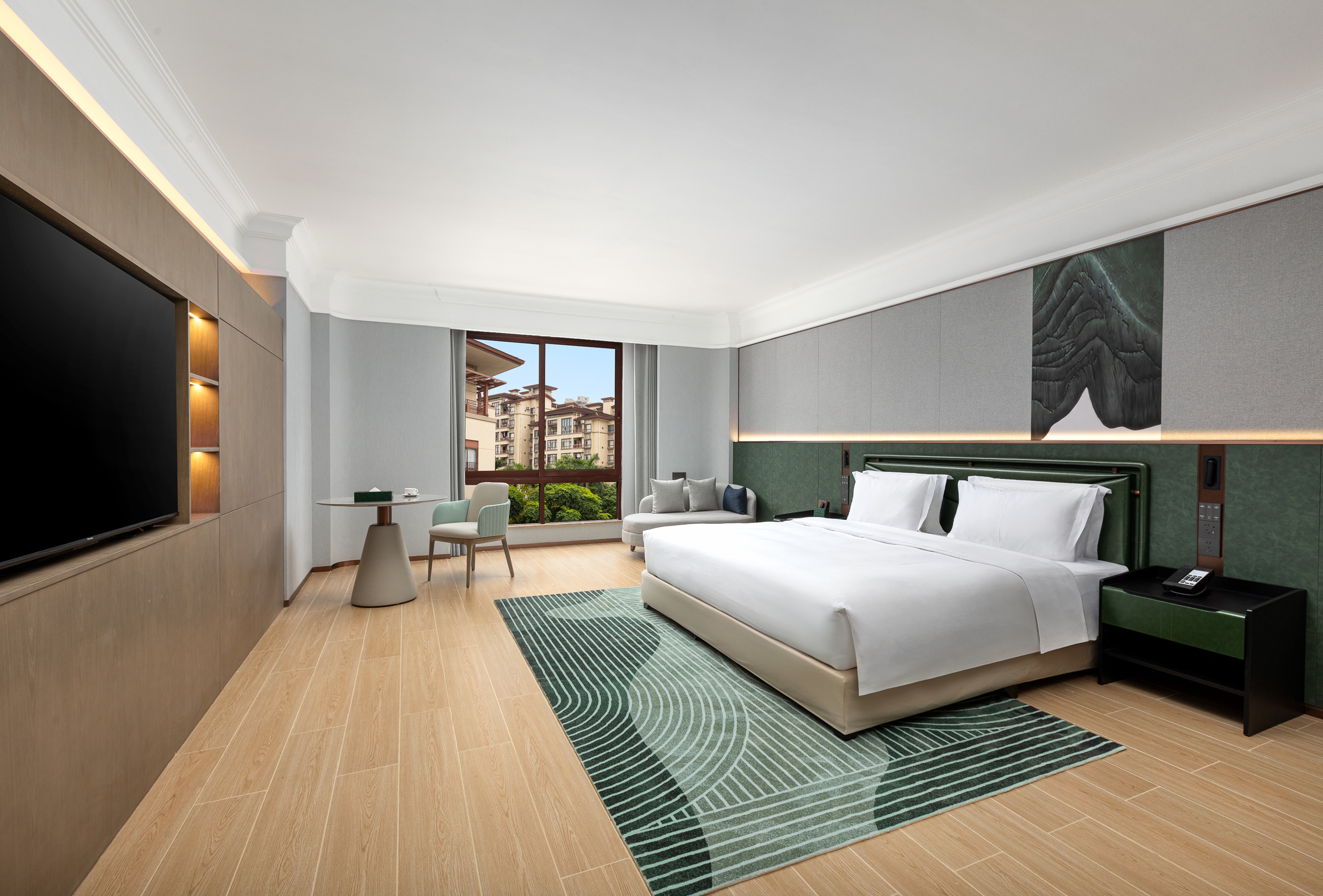 Guest room at the Wyndham Garden Guangzhou Panyu in Panyu District Guangzhou, Other than US/Canada