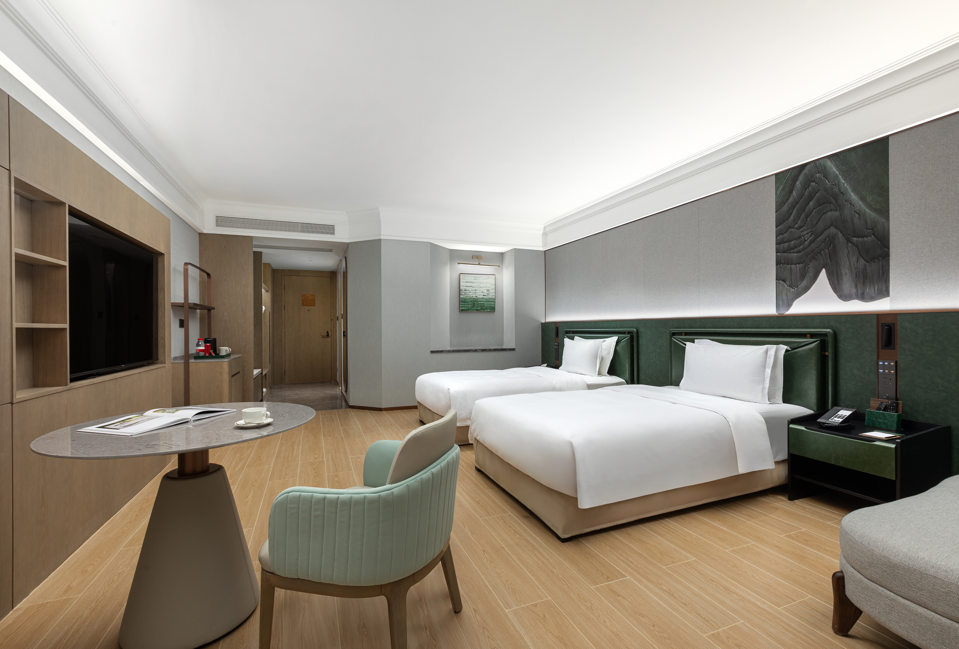 Guest room at the Wyndham Garden Guangzhou Panyu in Panyu District Guangzhou, Other than US/Canada