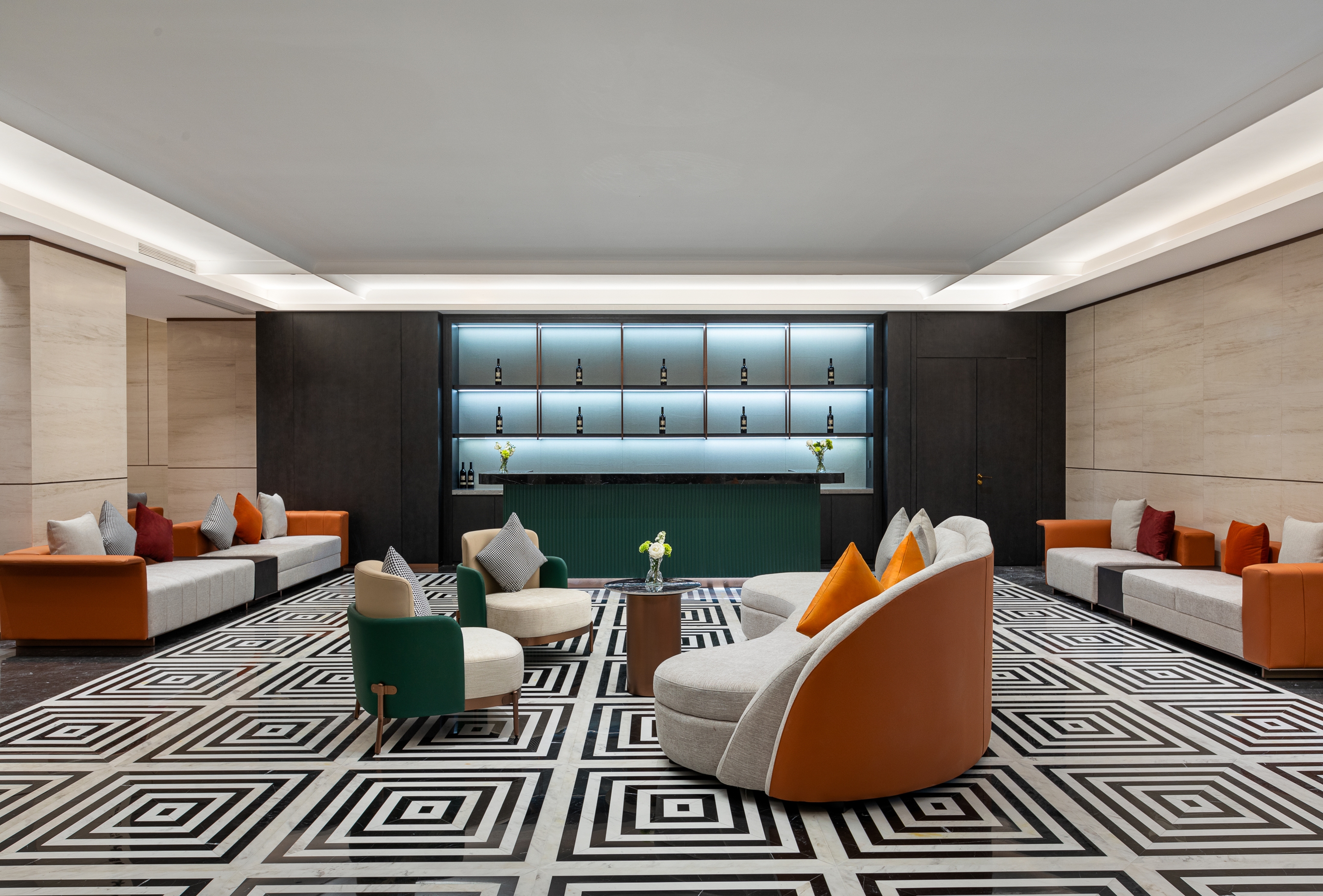 Wyndham Garden Guangzhou Panyu lobby bar in Panyu District Guangzhou, Other than US/Canada