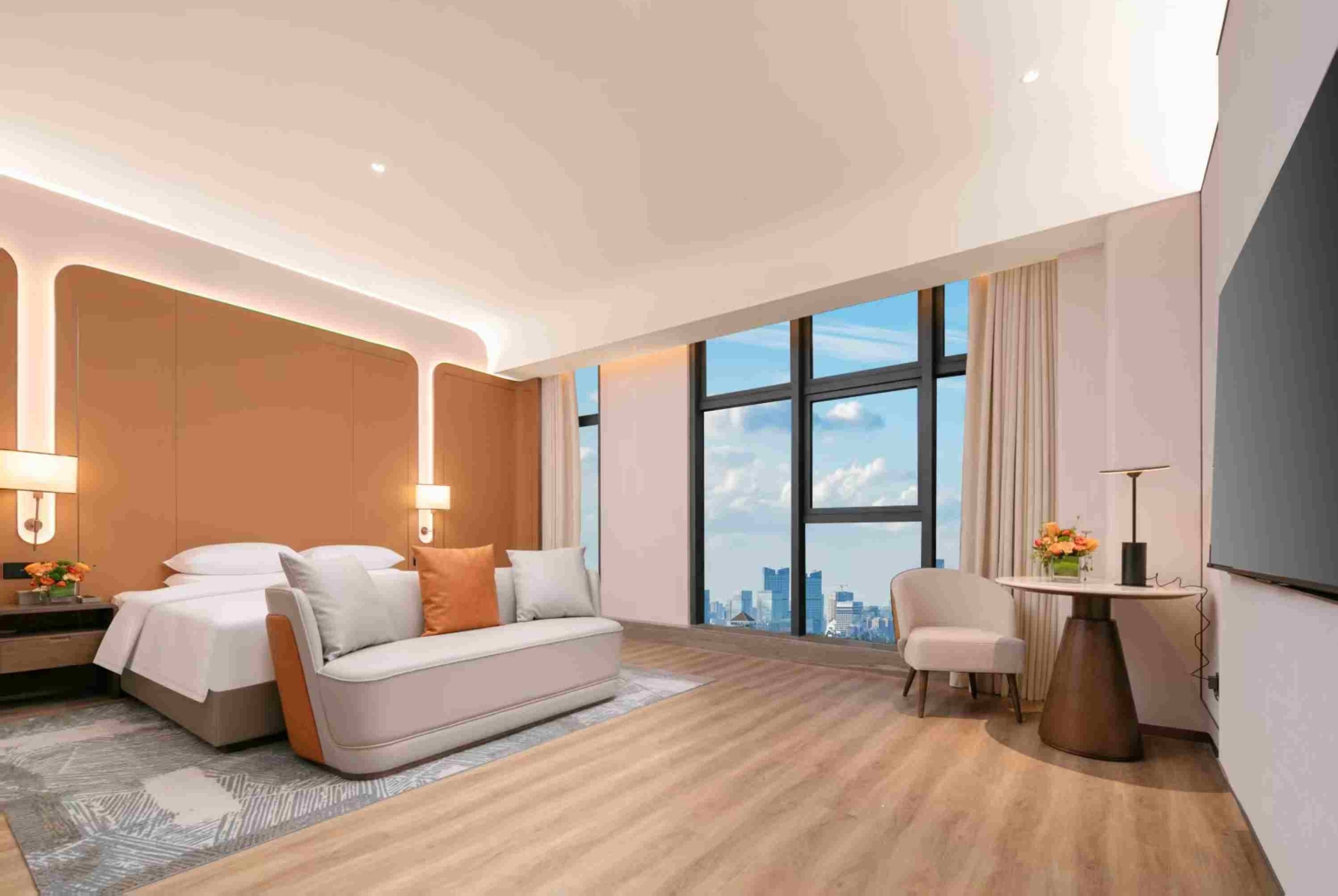 Guest room at the Wyndham Garden Hotel Jinjiang International Airport Quanzhou in Quanzhou, Other than US/Canada