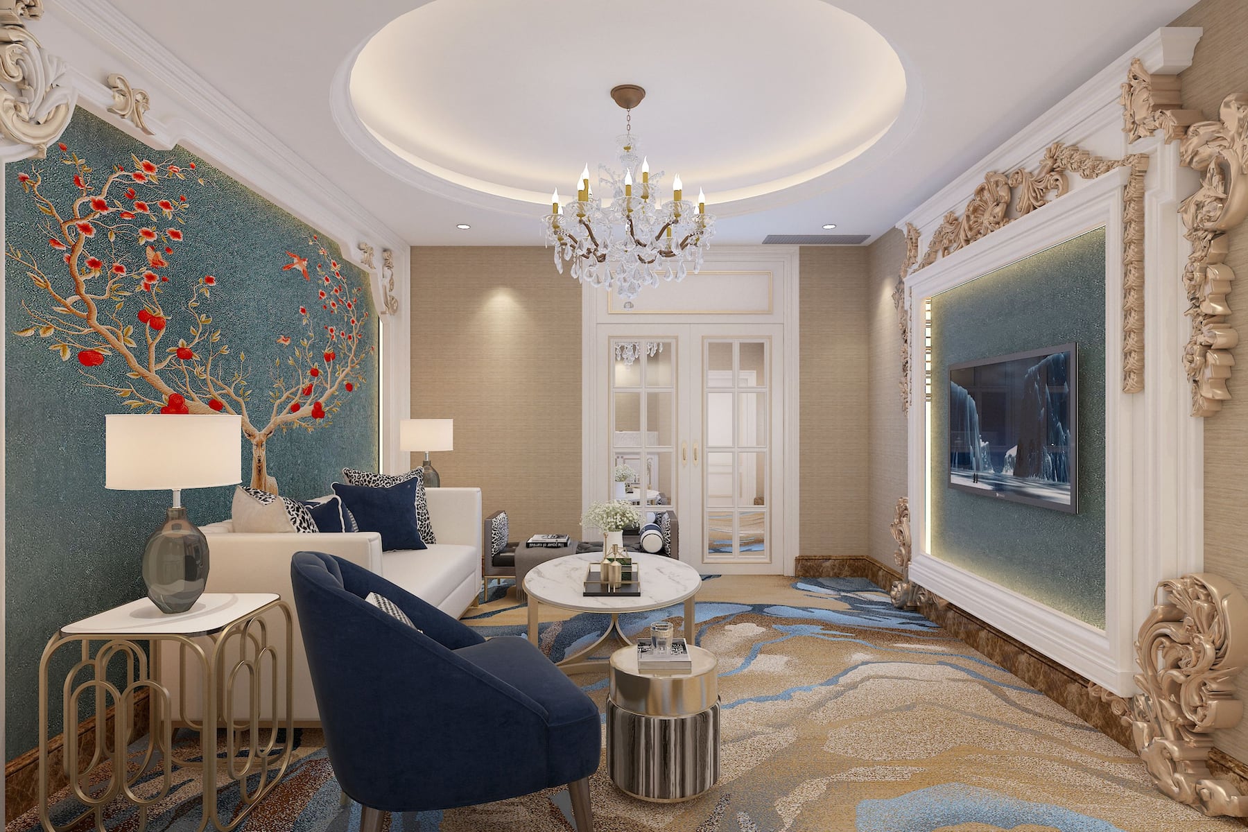 Guest room at the Wyndham Garden Shaxian in Sanming, Other than US/Canada