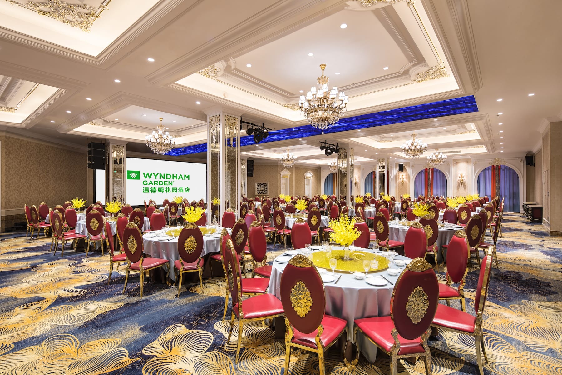 Meeting room at Wyndham Garden Shaxian in Sanming, Other than US/Canada