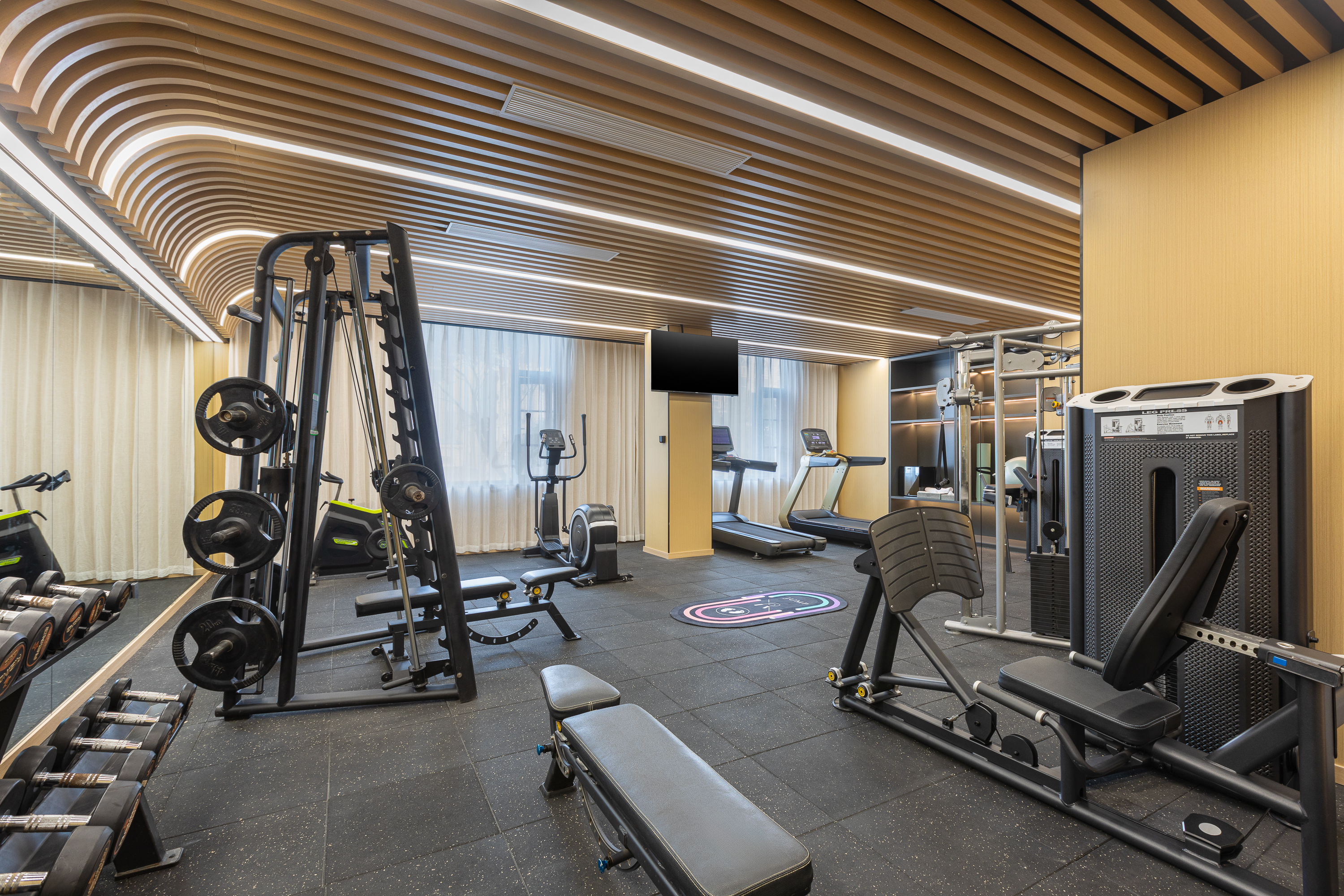 Fitness room at Wyndham Garden Shanghai Pudong in Shanghai, Other than US/Canada