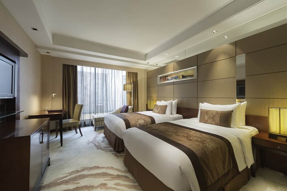 Guest room at the Wyndham Garden Suzhou in Suzhou, Other than US/Canada
