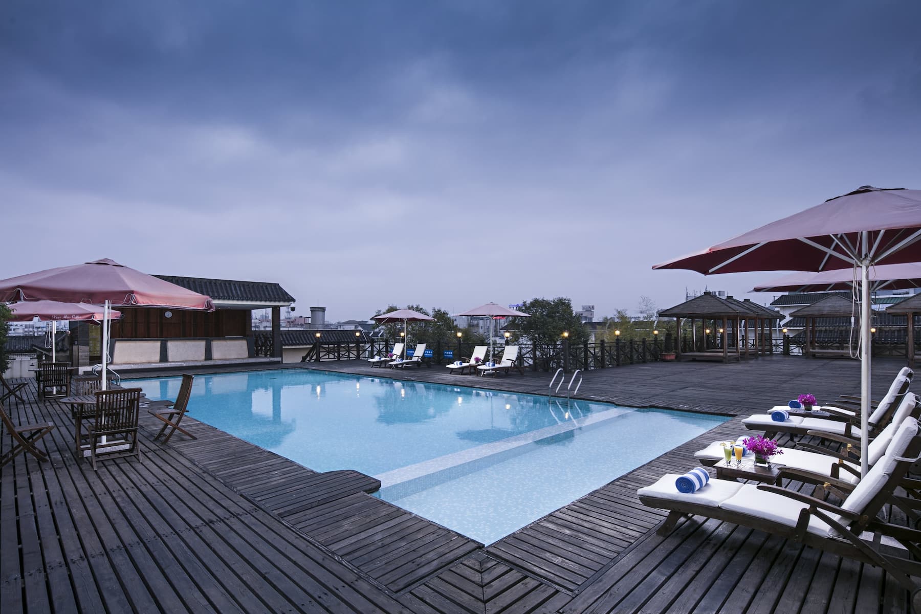 Pool daytime image at the Wyndham Garden Suzhou in Suzhou, Other than US/Canada