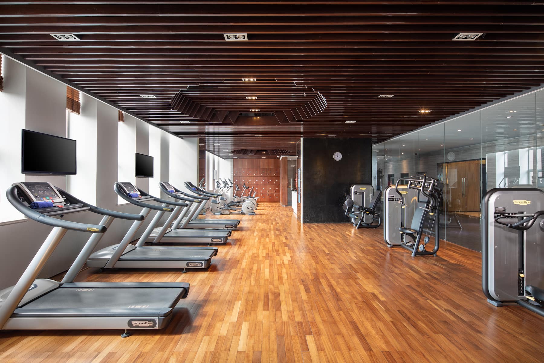 Fitness room at Wyndham Garden Yuhuan Downtown in Taizhou, Other than US/Canada
