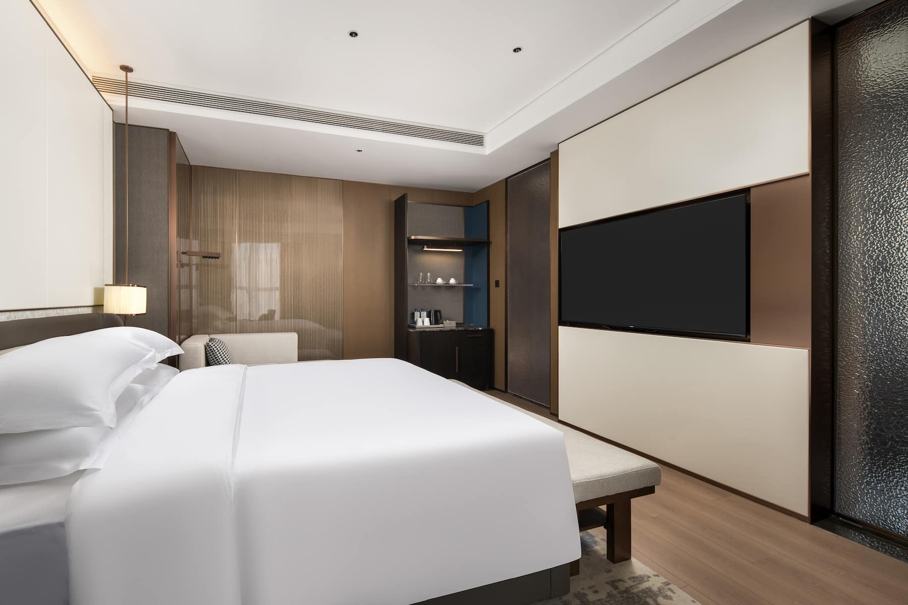 Guest room at the Wyndham Garden Urumqi Innovation Square in Urumqi, Other than US/Canada