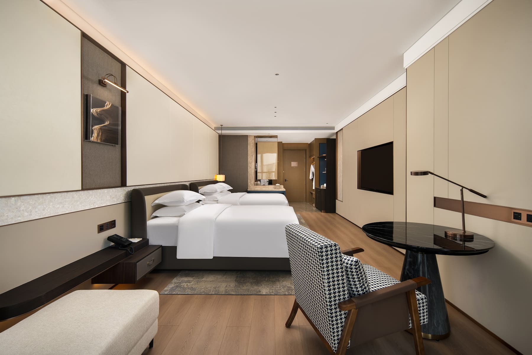 Guest room at the Wyndham Garden Urumqi Innovation Square in Urumqi, Other than US/Canada