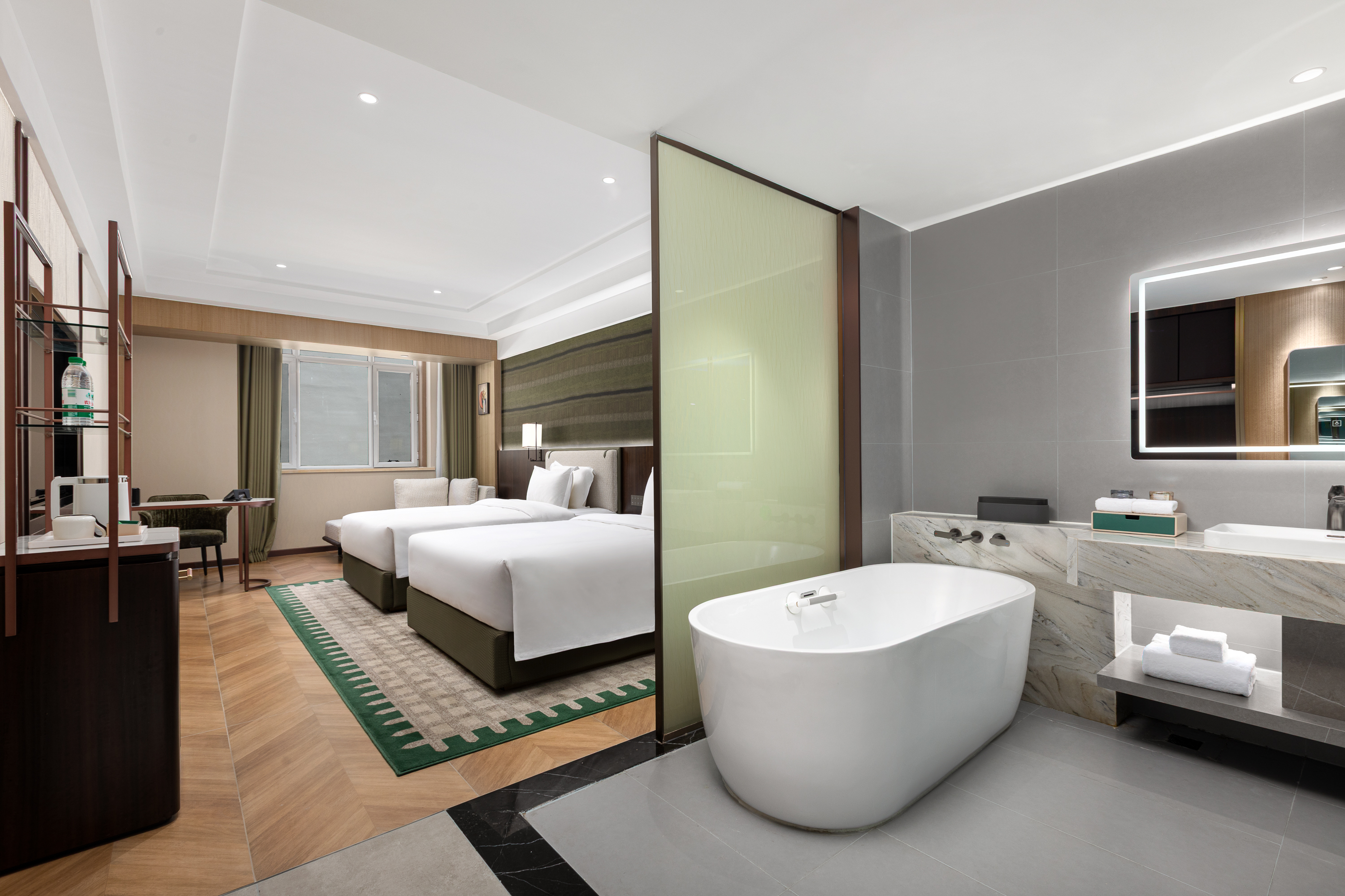 Guest room at the Wyndham Garden Urumchi Tianshan International Airport in Urumqi, Other than US/Canada