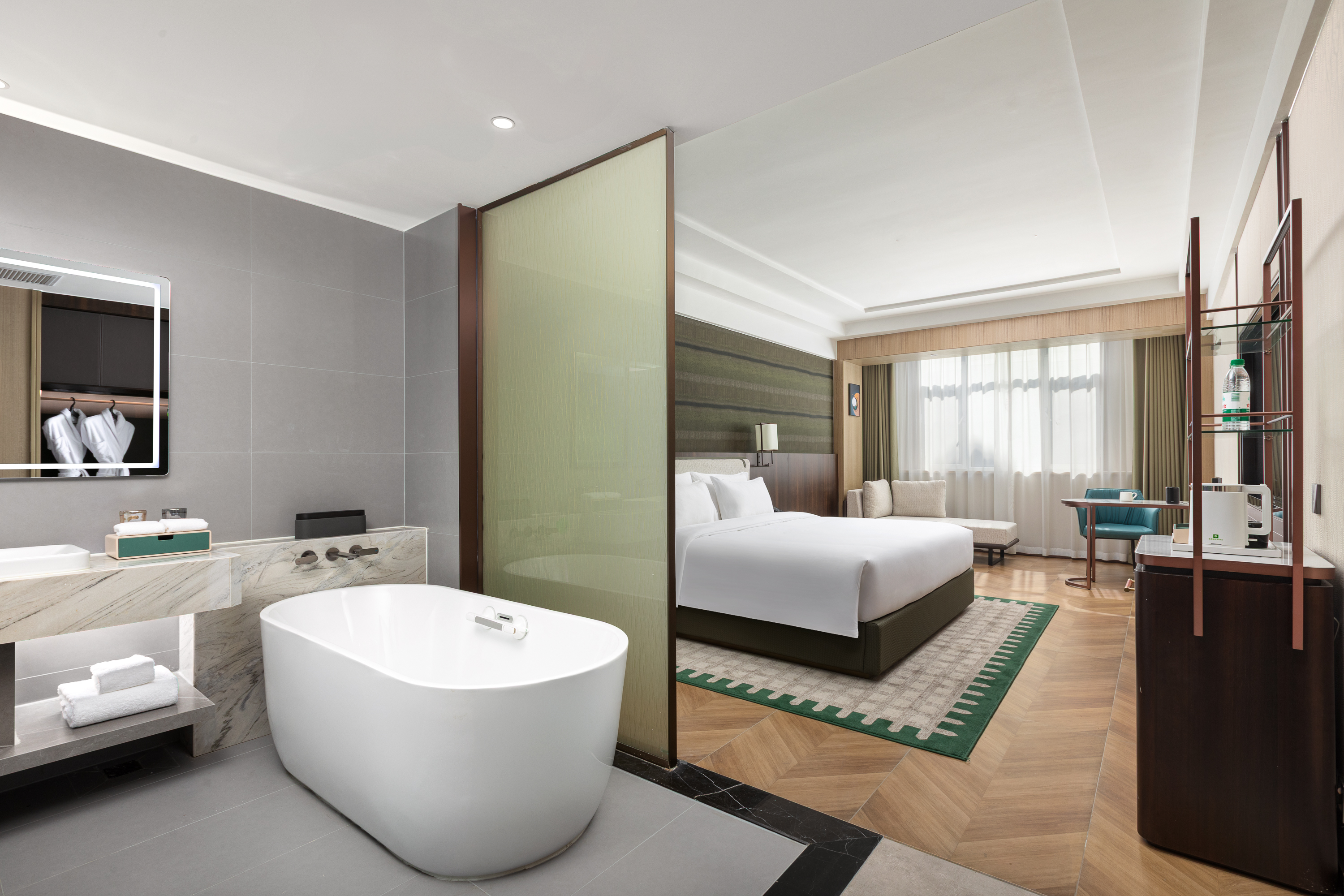 Guest room at the Wyndham Garden Urumchi Tianshan International Airport in Urumqi, Other than US/Canada