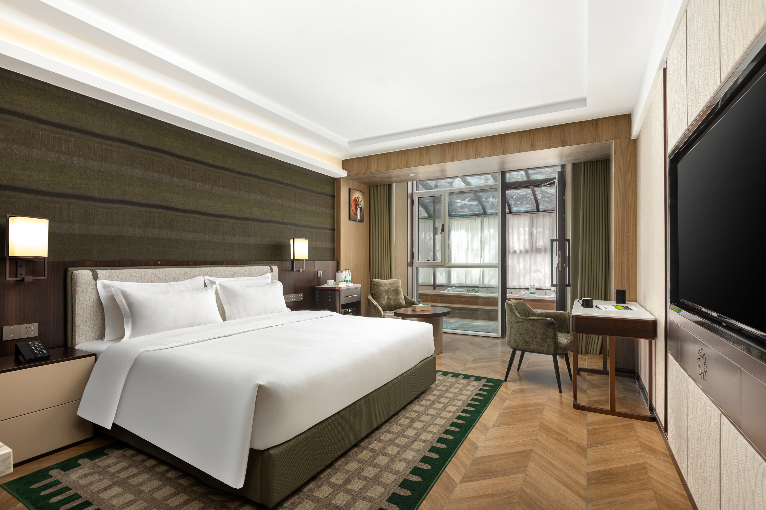 Guest room at the Wyndham Garden Urumchi Tianshan International Airport in Urumqi, Other than US/Canada