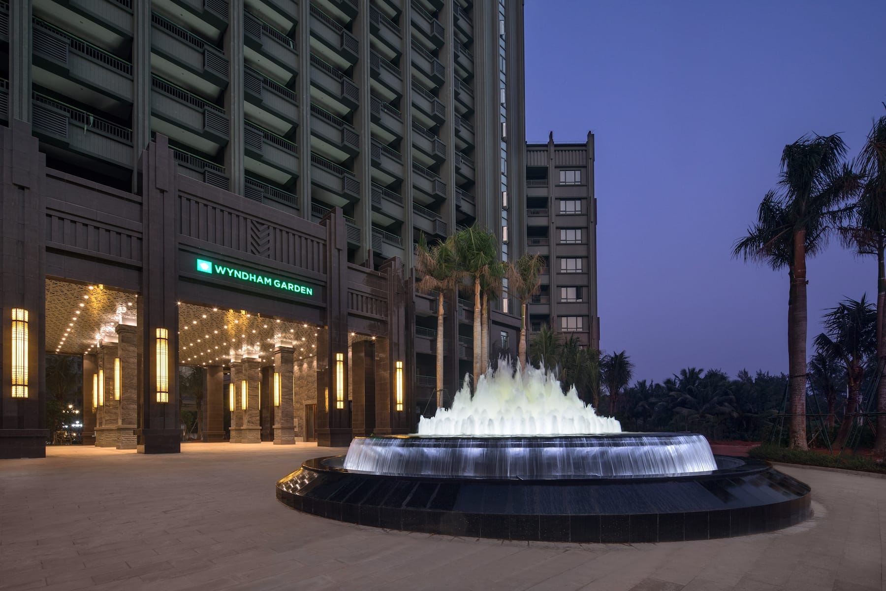 Exterior of Wyndham Garden Wenchang Nanguo hotel in Wenchang, Other than US/Canada