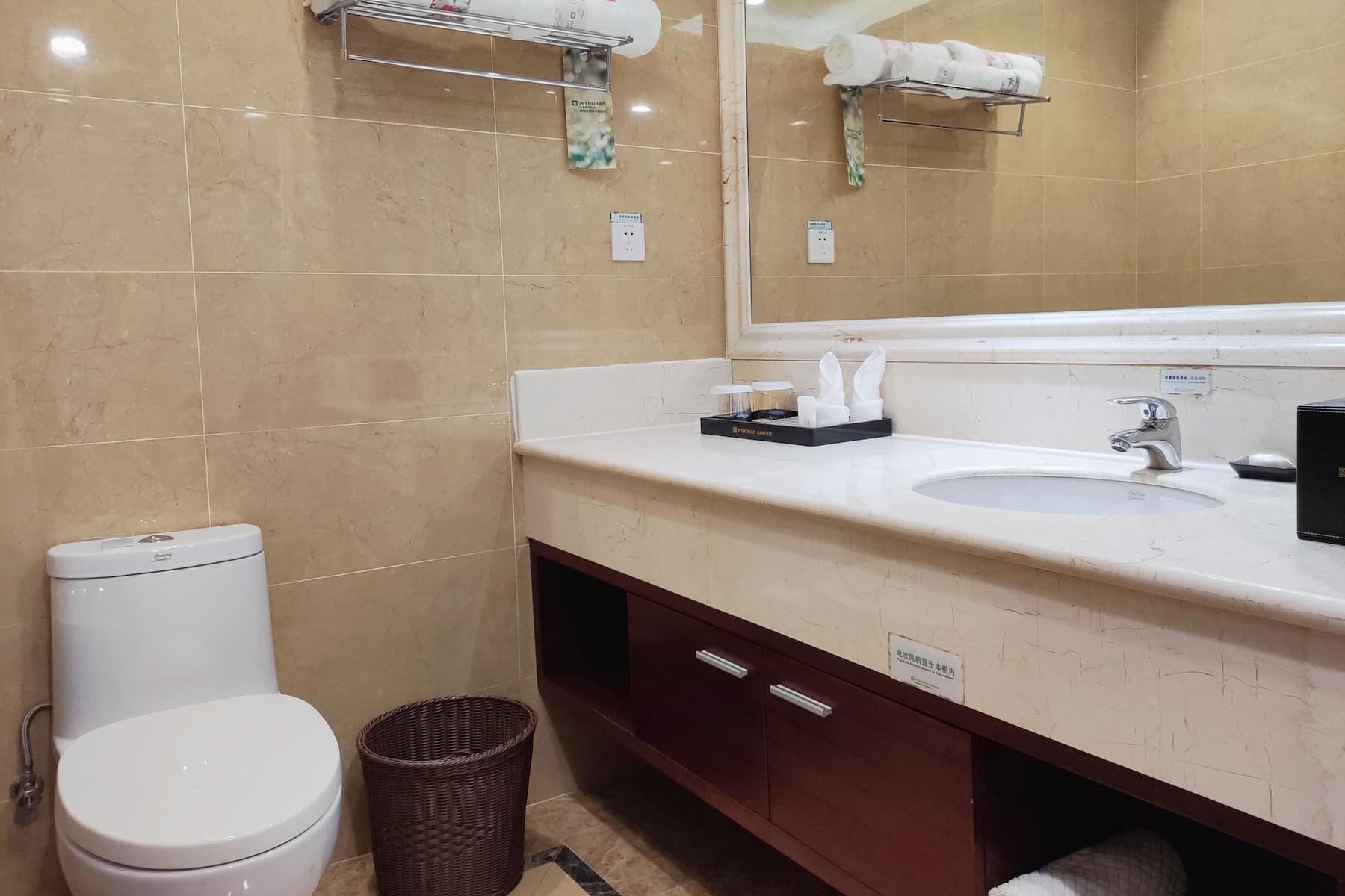 Guest room at the Wyndham Garden Wenchang Nanguo in Wenchang, Other than US/Canada