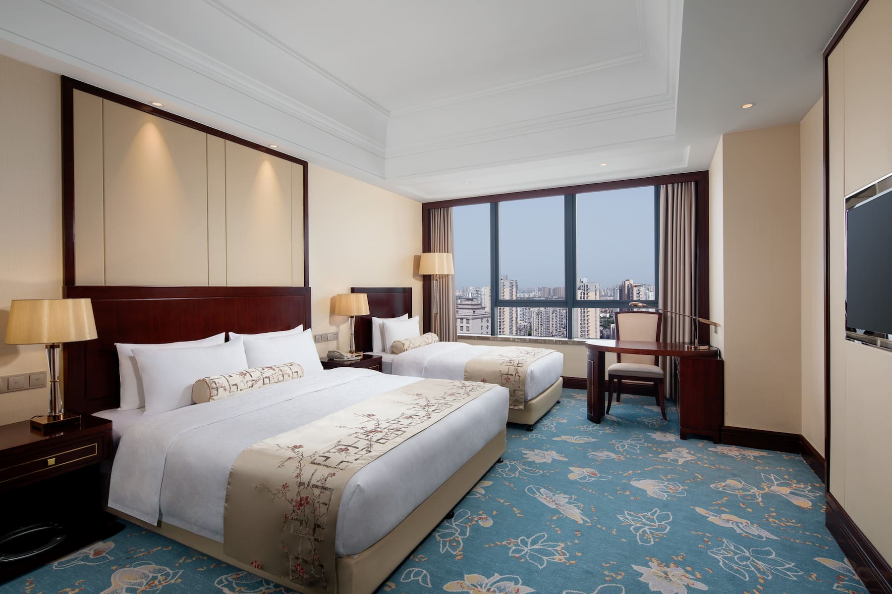 Guest room at the Wyndham Garden Wuxi Huishan in WUXI, Other than US/Canada