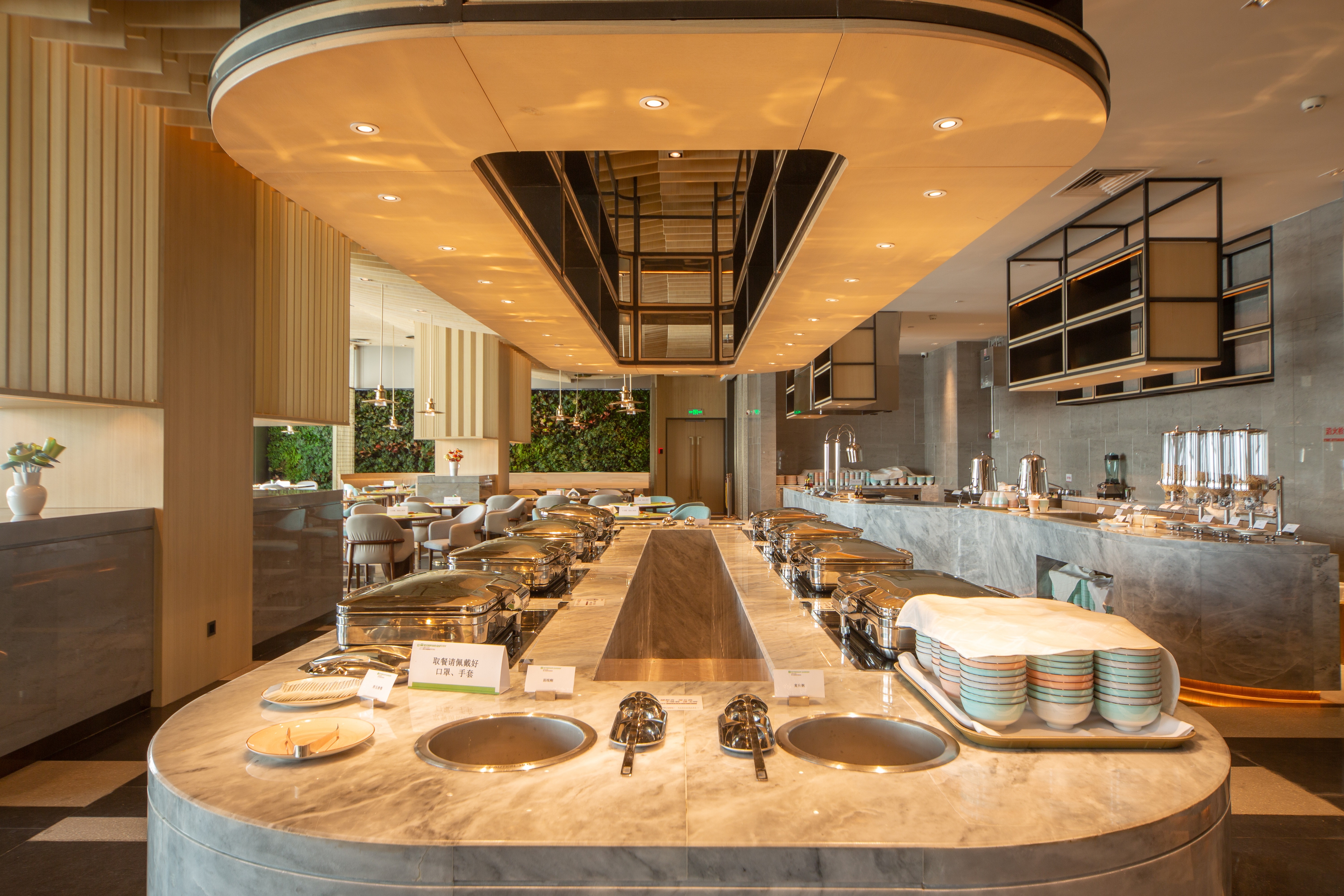 Wyndham Garden Jinjiang restaurant main dining in Xishuangbanna Dai Autonomous P, Other than US/Canada